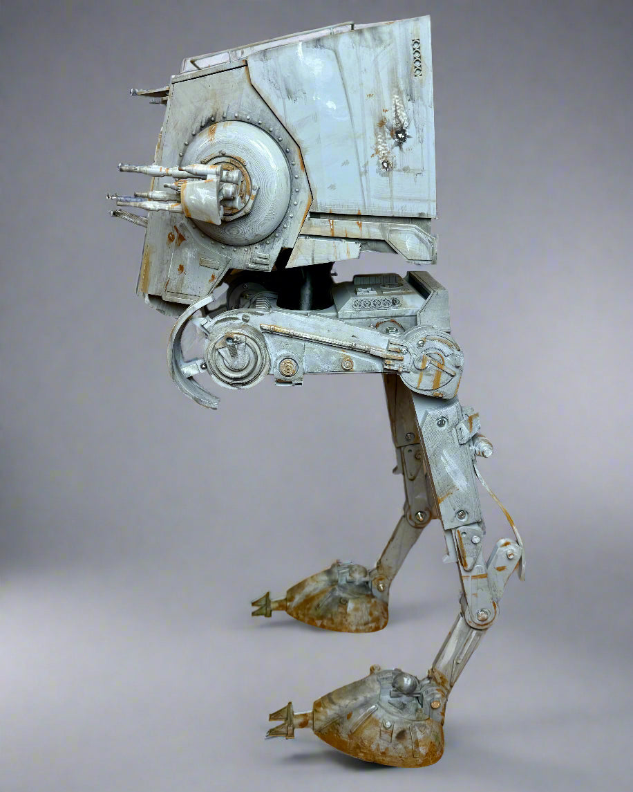 AT-ST 1/12 Scale for star wars the black series left profile view