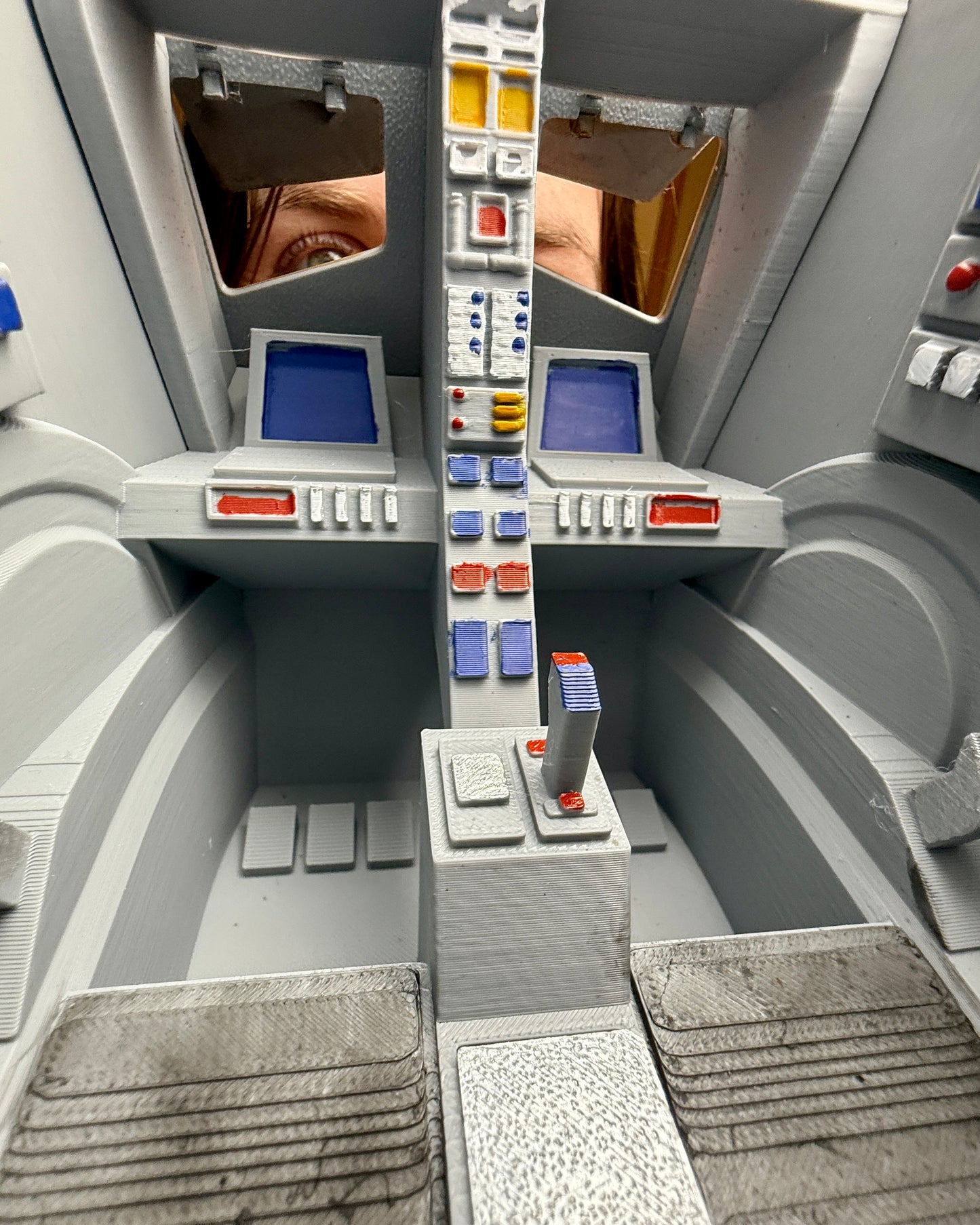 AT-ST 1/12 Scale for star wars the black series inside cockpit view