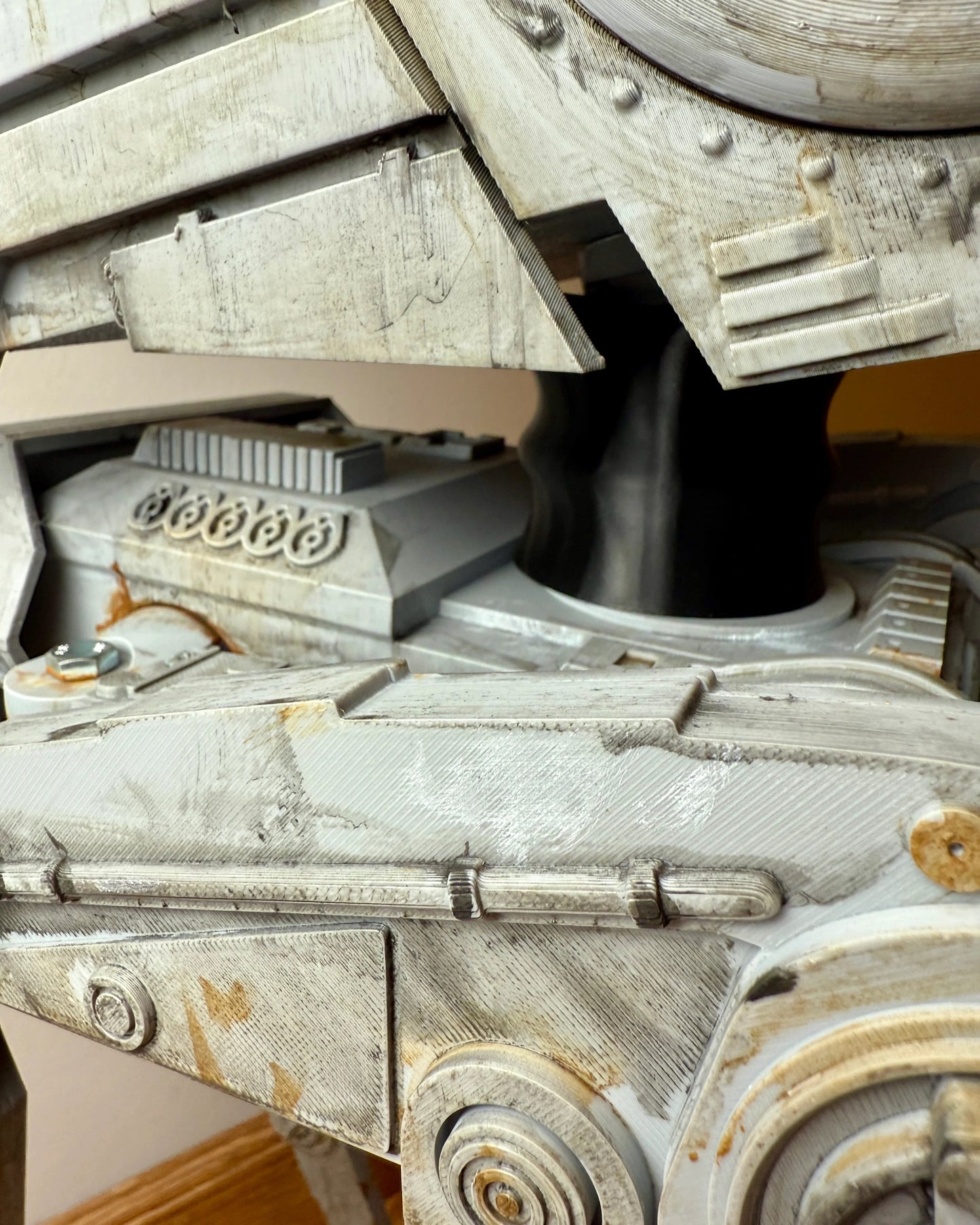 AT-ST 1/12 Scale for star wars the black series neck joint view