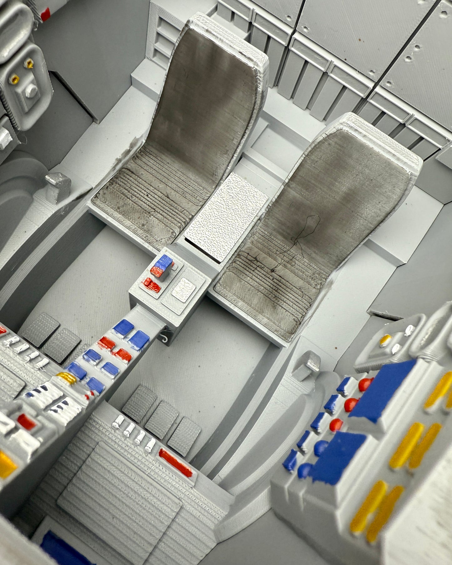 AT-ST 1/12 Scale for star wars the black series inside cockpit view