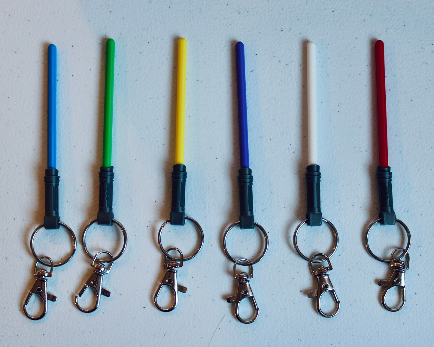 Lightsaber Key Rack, Wall Mounted Key Hanger, Sci-Fi Fantasy Decor, Key Holder for Star Wars Fans 3D Printed Death Star Wall Design