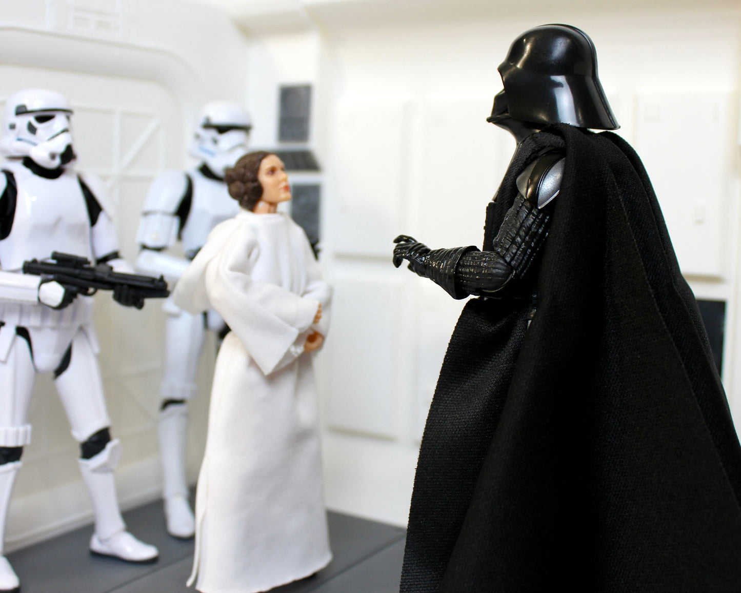 Tantive IV Diorama Display for Star Wars The Black Series Figures, 3D Printed, Designs by Landspeeder Luke