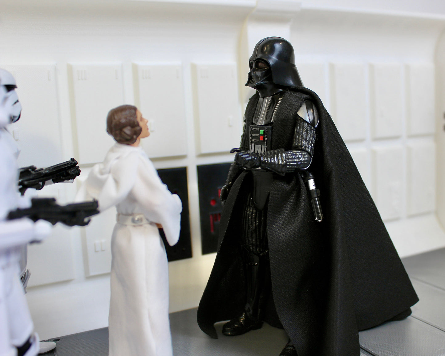 Tantive IV Diorama Display for Star Wars The Black Series Figures, 3D Printed, Designs by Landspeeder Luke