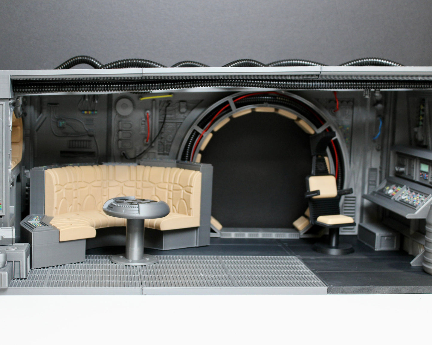 Millennium Falcon Interior Diorama Display for Star Wars The Black Series 1/12 6 Inch Scale Figures