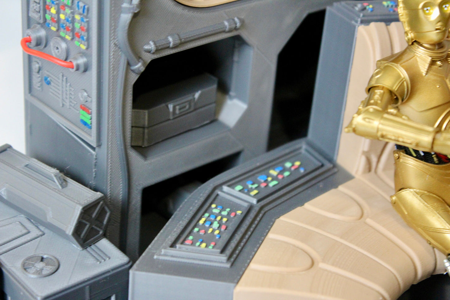 Millennium Falcon Interior Diorama Display for Star Wars The Black Series 1/12 6 Inch Scale Figures