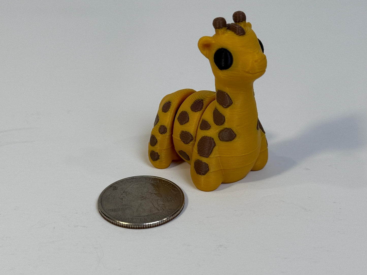 Zoo Animal 6 Pack #1 | Zou 3D | Flexi Articulated Sensory Fidgets | 3D Printed Toy | Baby Animals | Wiggle Toy | Stocking Stuffer Gift