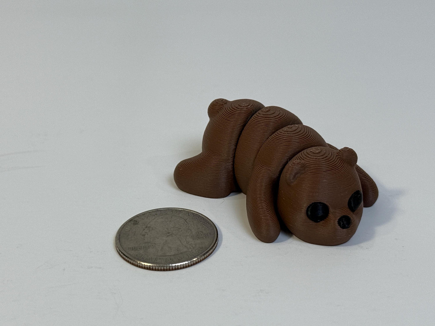 Zoo Animal 6 Pack #1 | Zou 3D | Flexi Articulated Sensory Fidgets | 3D Printed Toy | Baby Animals | Wiggle Toy | Stocking Stuffer Gift