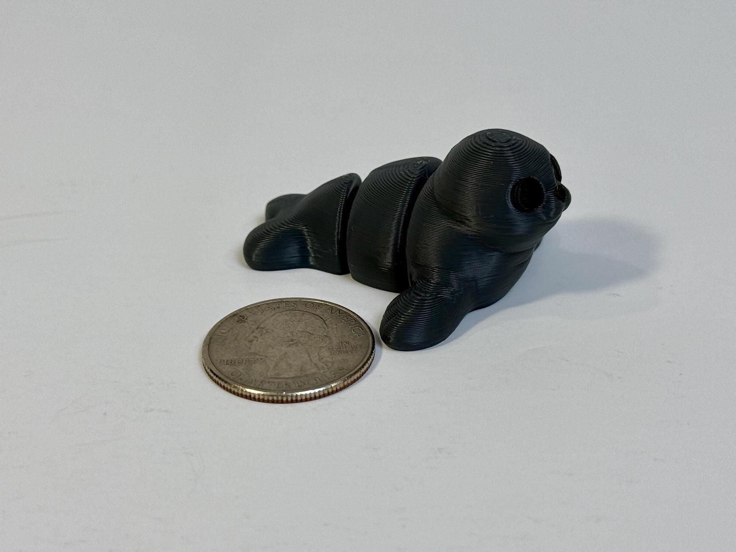 Zoo Animal 6 Pack #2 ZOU3D Flexi Articulated Sensory Fidget 3D Printed Animal Wiggle Stocking Stuffer Gift for Teacher Counselor Therapy Toy
