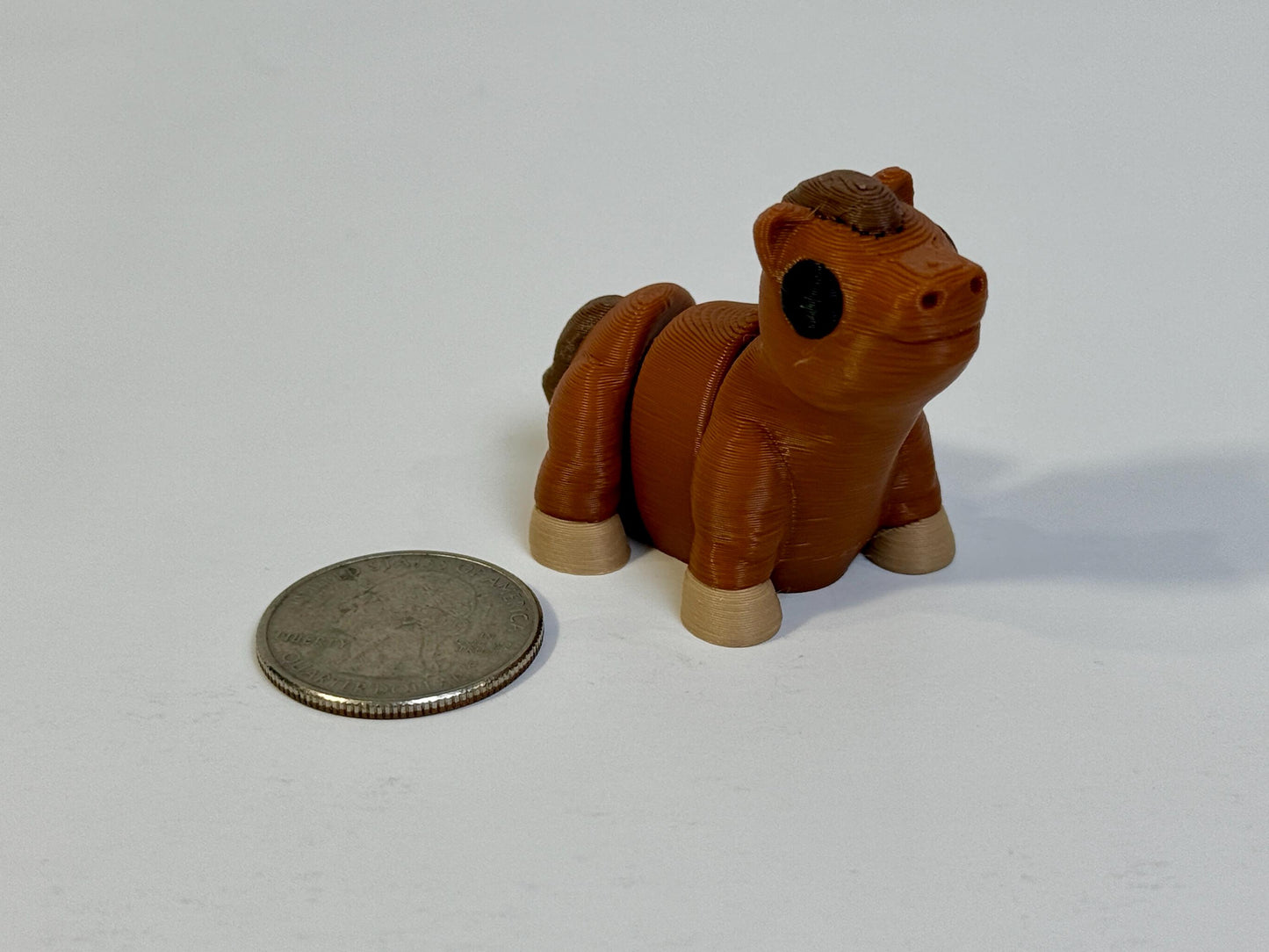 Fidget Friends Farm 6 Pack | Zou 3D | Flexi Articulated Sensory Fidgets | 3D Printed Toy | Baby Animals | Wiggle Toy | Stocking Stuffer Gift
