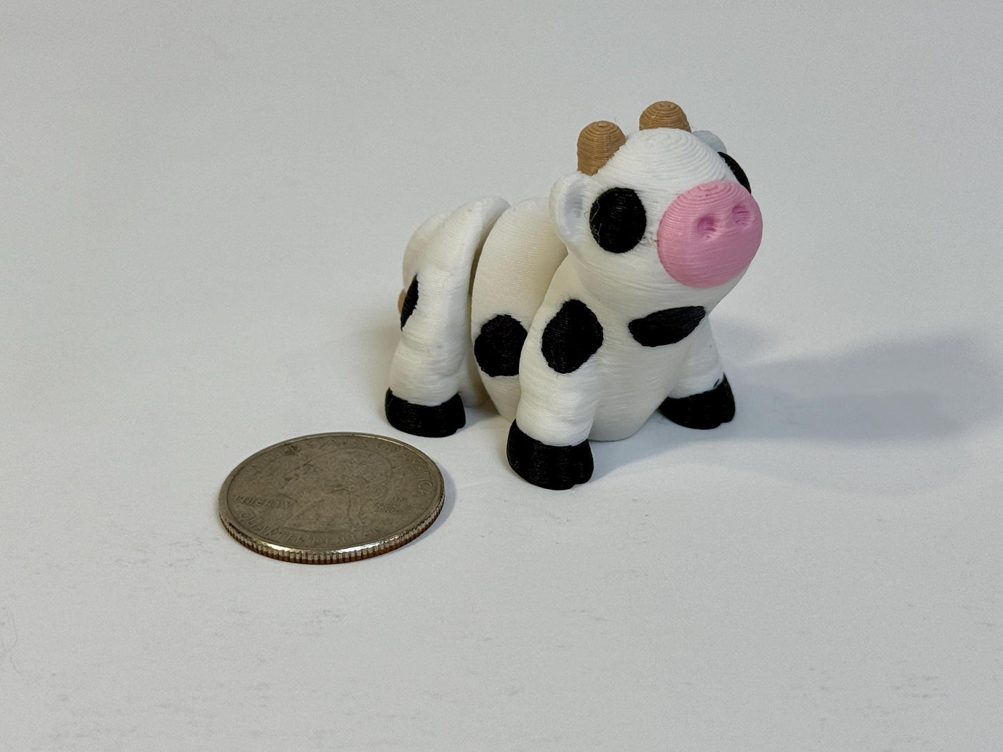 Fidget Friends Farm 6 Pack | Zou 3D | Flexi Articulated Sensory Fidgets | 3D Printed Toy | Baby Animals | Wiggle Toy | Stocking Stuffer Gift