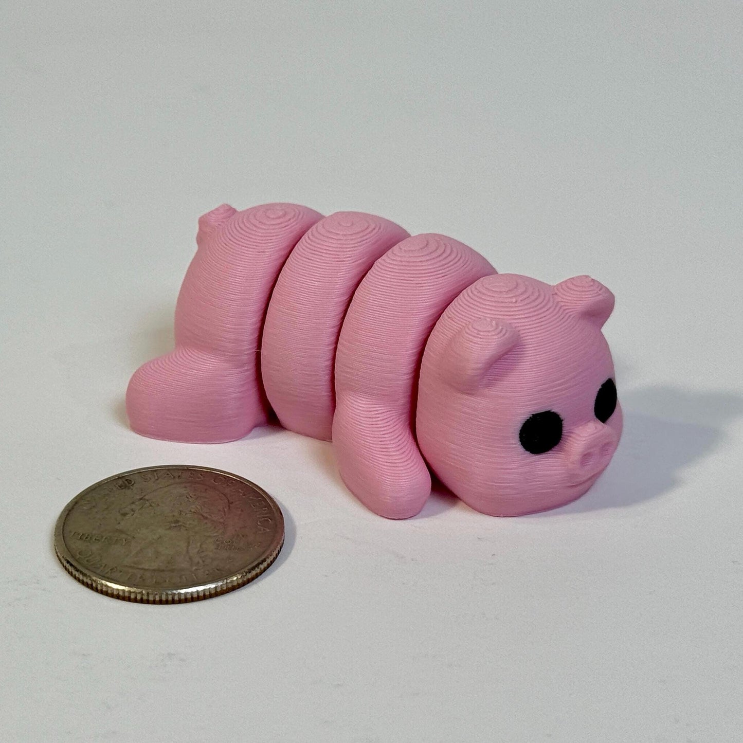 Fidget Friends Farm 6 Pack | Zou 3D | Flexi Articulated Sensory Fidgets | 3D Printed Toy | Baby Animals | Wiggle Toy | Stocking Stuffer Gift