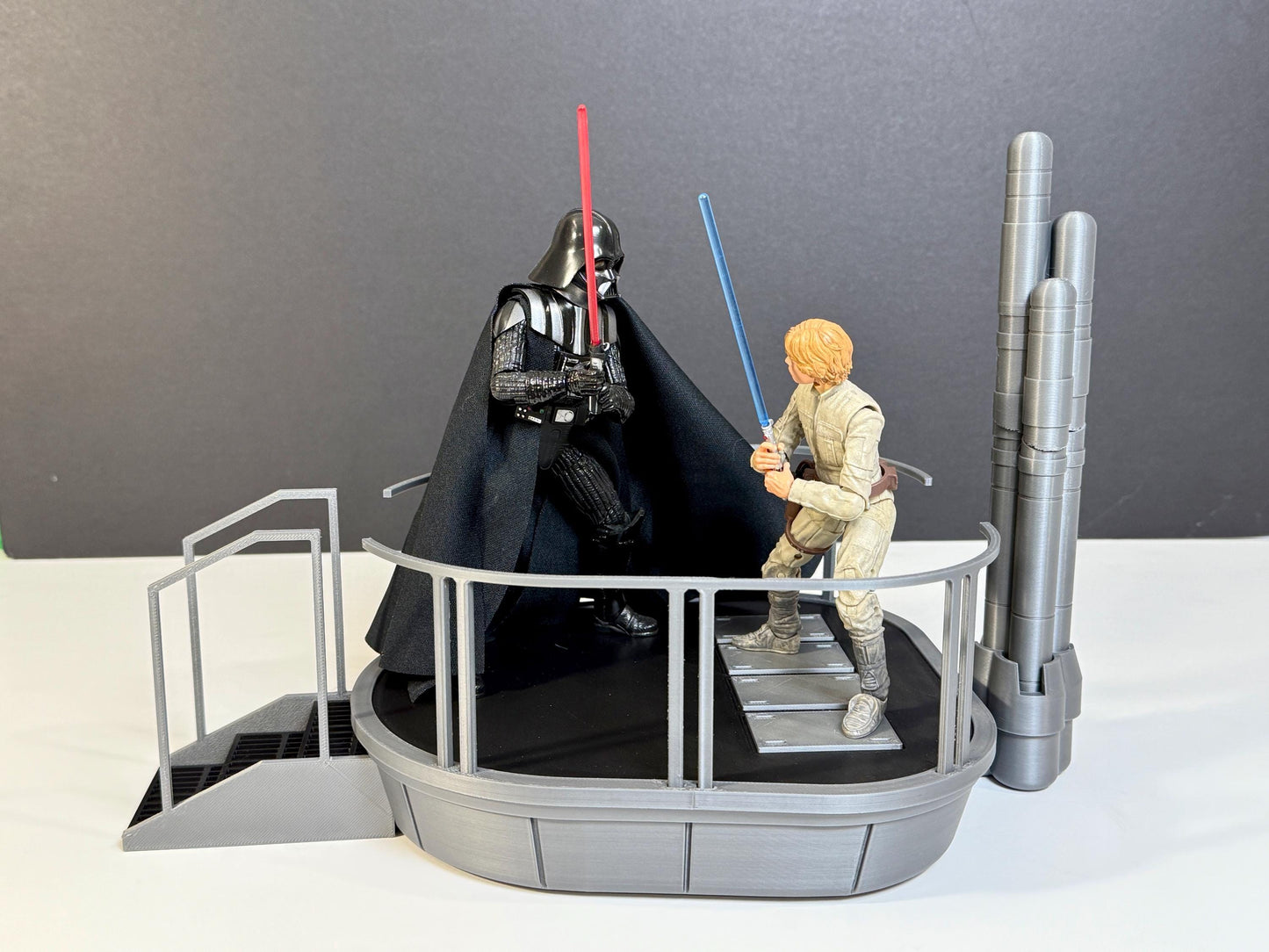 Bespin Duel Display Set for Star Wars The Black Series 6 Inch Scale Figures Designed by Landspeeder Luke