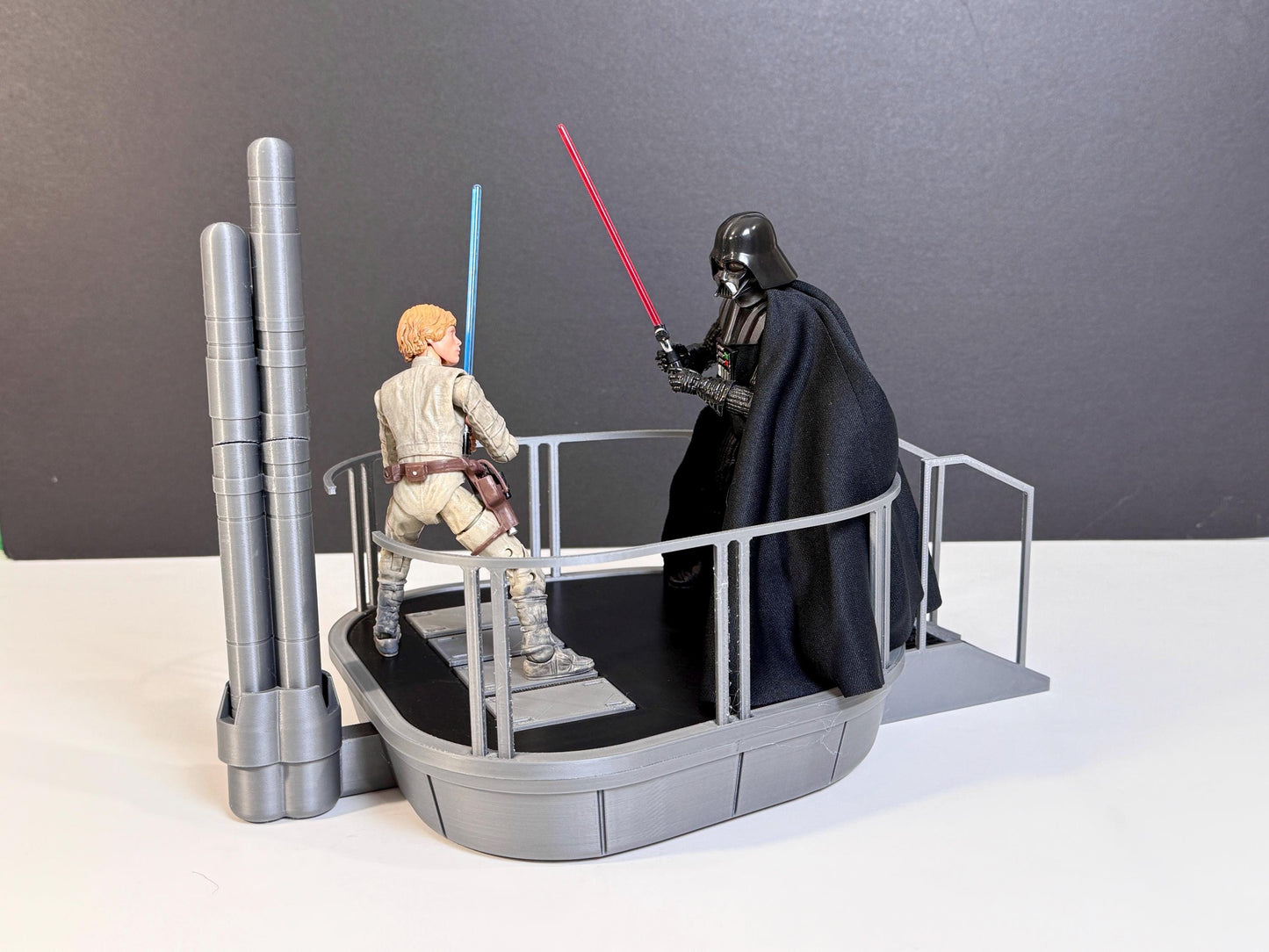 Bespin Duel Display Set for Star Wars The Black Series 6 Inch Scale Figures Designed by Landspeeder Luke