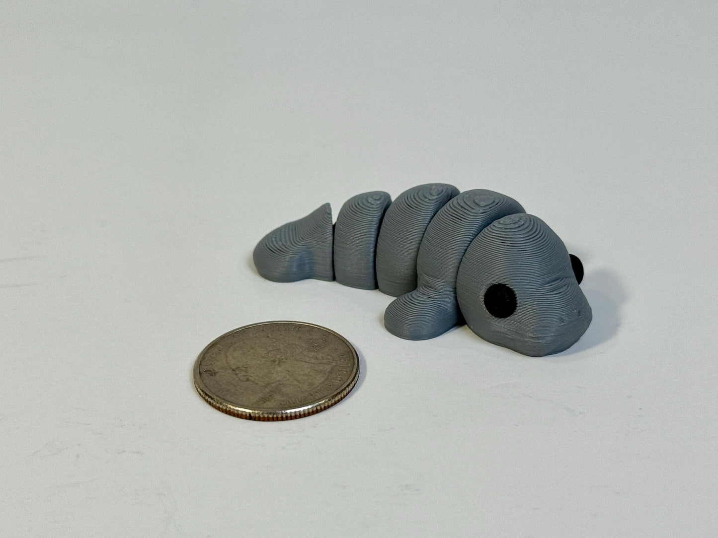 Sea Animal Fidget Friends 6 Pack Flexi Articulated Sensory Fidgets 3D Printed Toy Animals Cute Wiggle Toy Stocking Stuffer Gift ZOU3D Toy