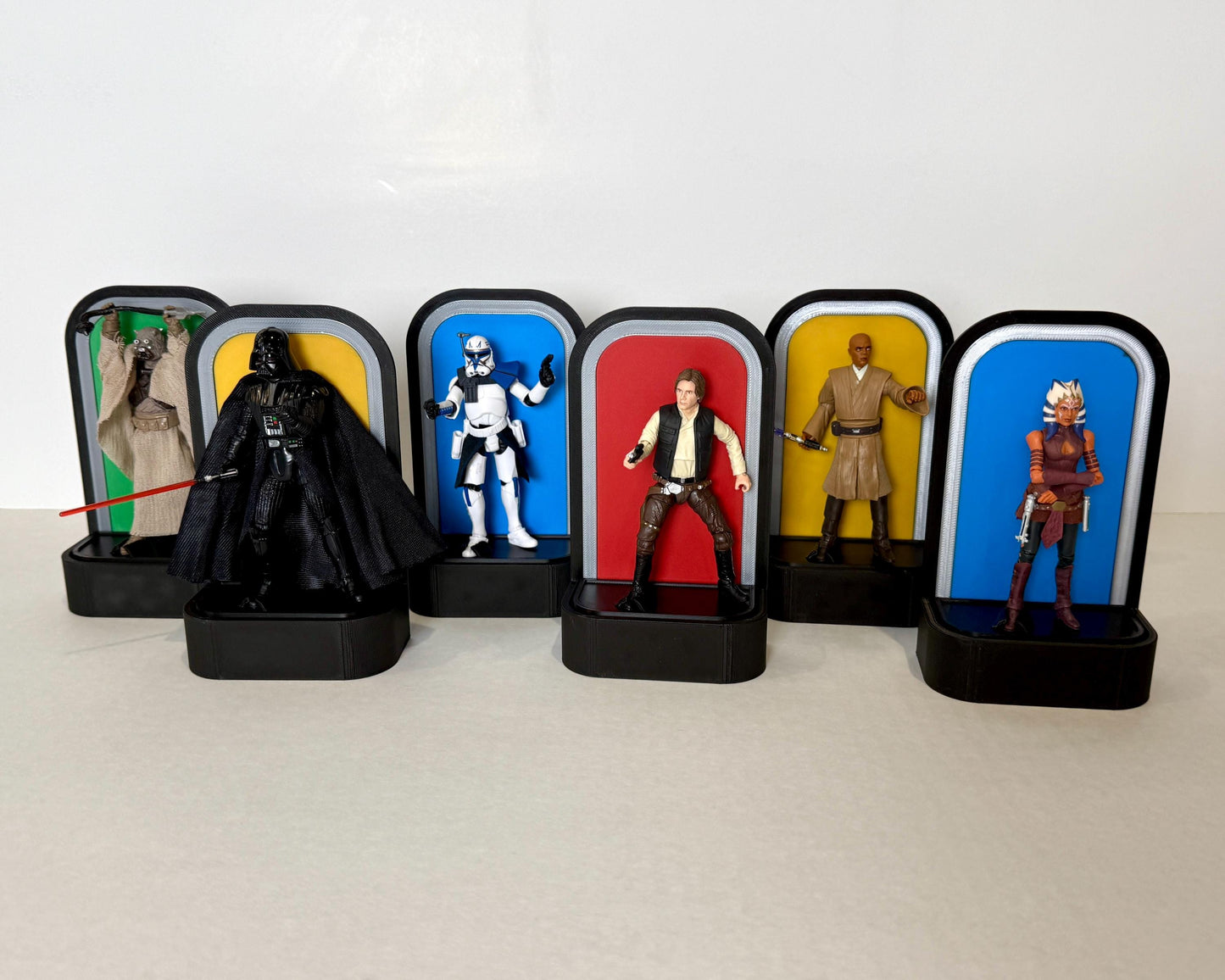 Cardback Keeper Stands for Star Wars The Vintage Collection 3.75" Figures Designed by Landspeeder Luke
