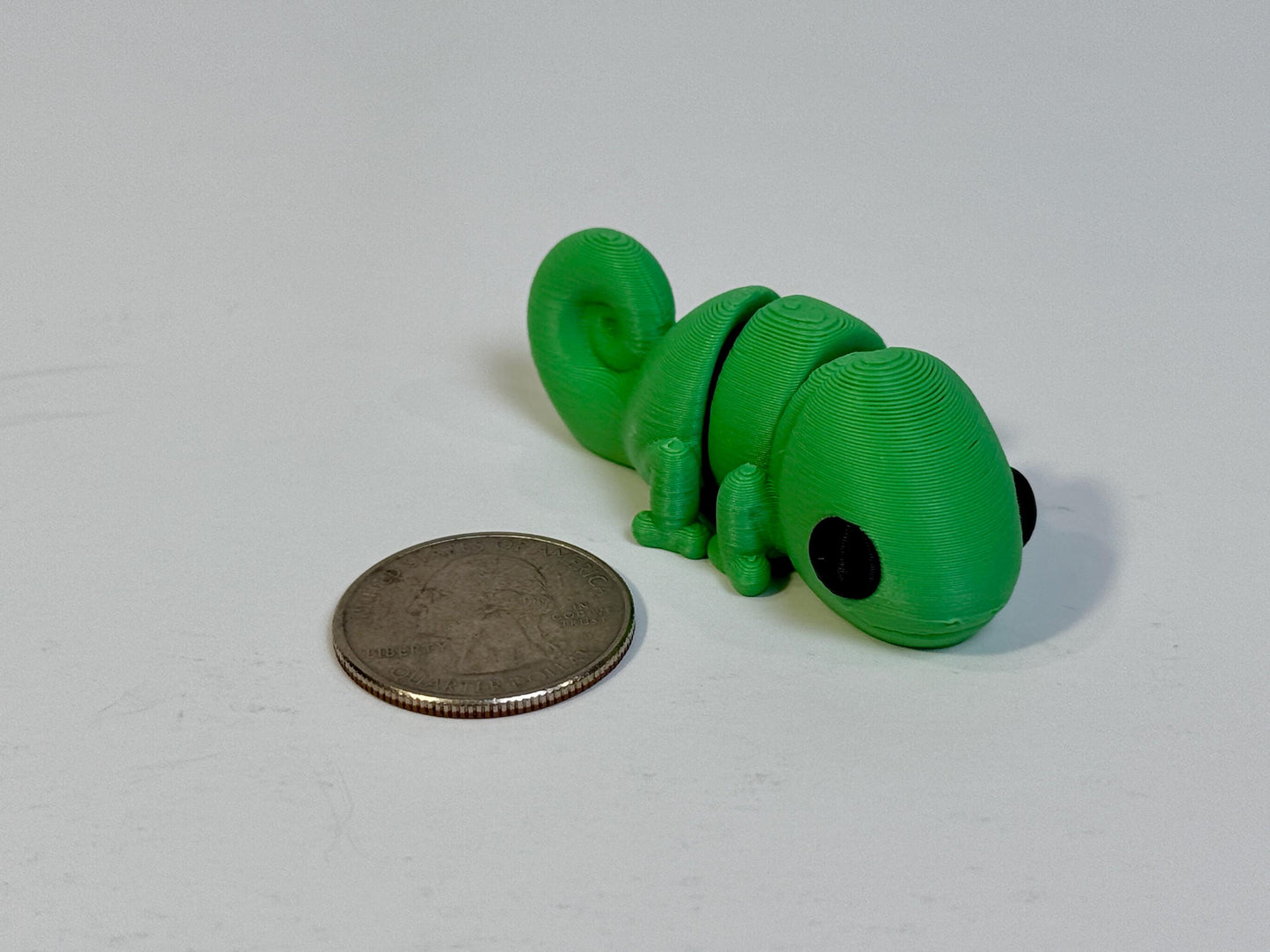 Zoo Animal 6 Pack #2 ZOU3D Flexi Articulated Sensory Fidget 3D Printed Animal Wiggle Stocking Stuffer Gift for Teacher Counselor Therapy Toy