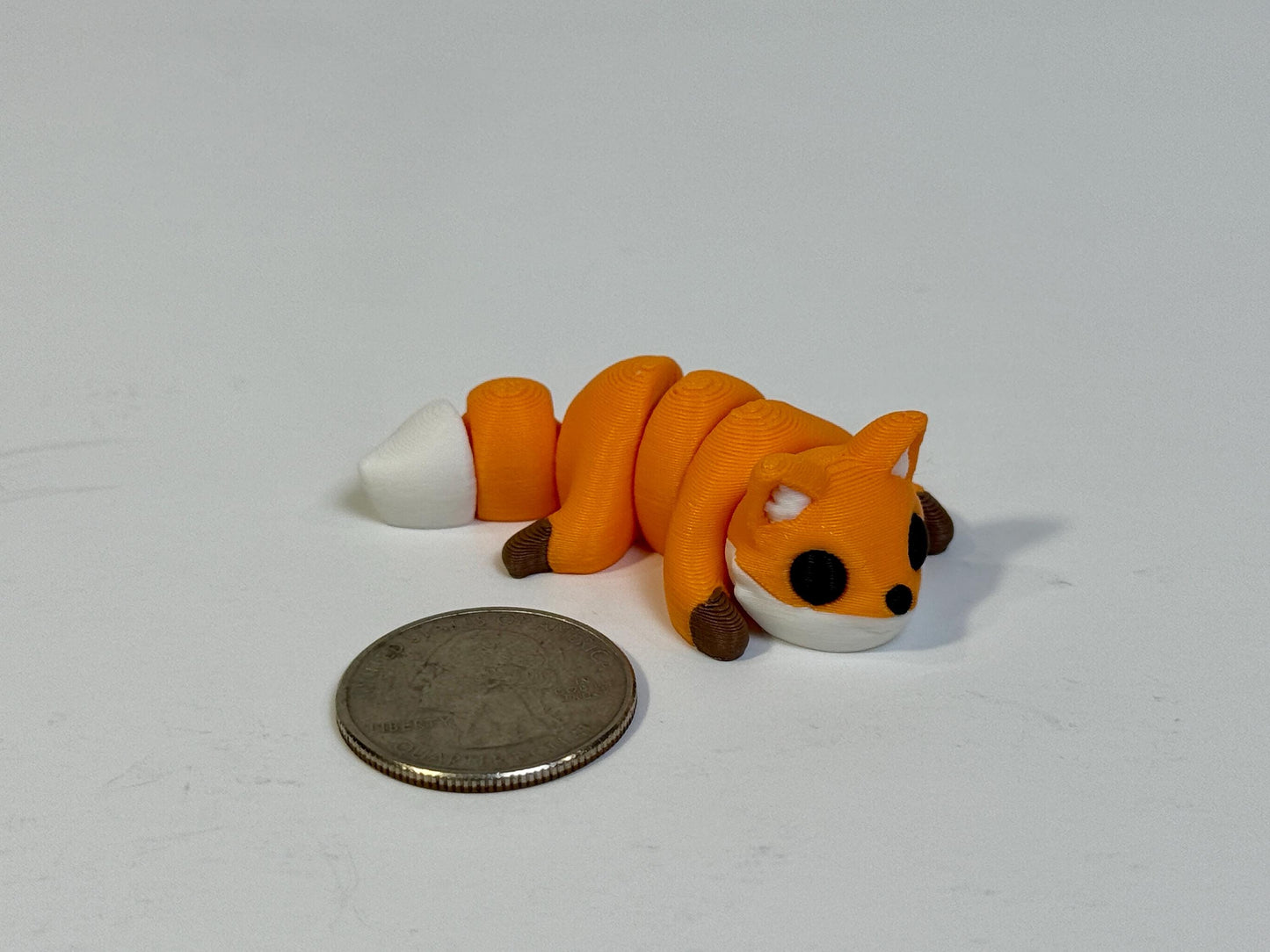 Spring Animal 6 Pack ZOU3D Flexi Articulated Sensory Fidget 3D Printed Animal Wiggle Stocking Stuffer Gift for Teacher Counselor Therapy Toy