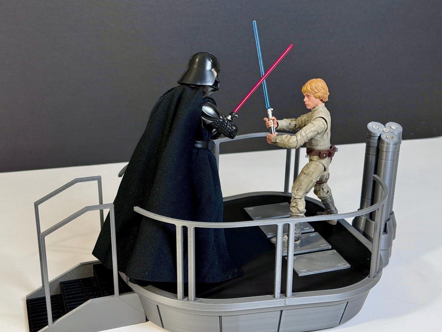 Bespin Duel Display Set for Star Wars The Black Series 6 Inch Scale Figures Designed by Landspeeder Luke