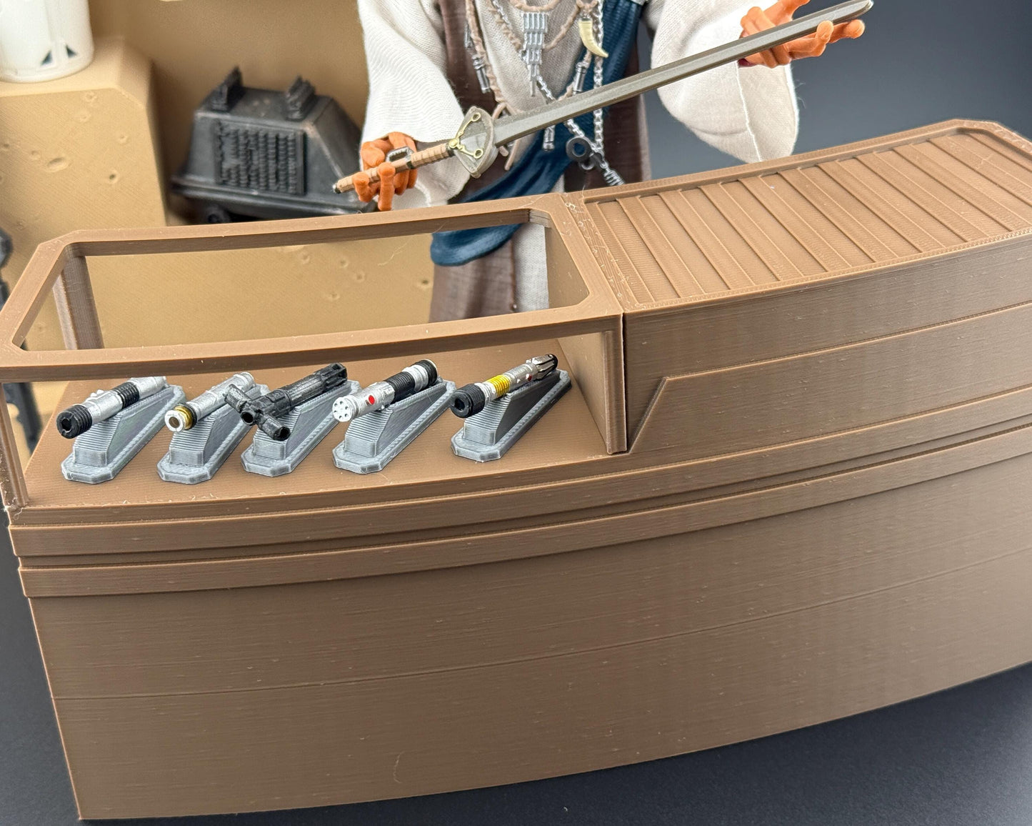 Dok-Ondar's Den of Antiquities Display for Star Wars The Black Series 3D Printed Figure Display Inspired by Galaxy’s Edge Toy Star Wars