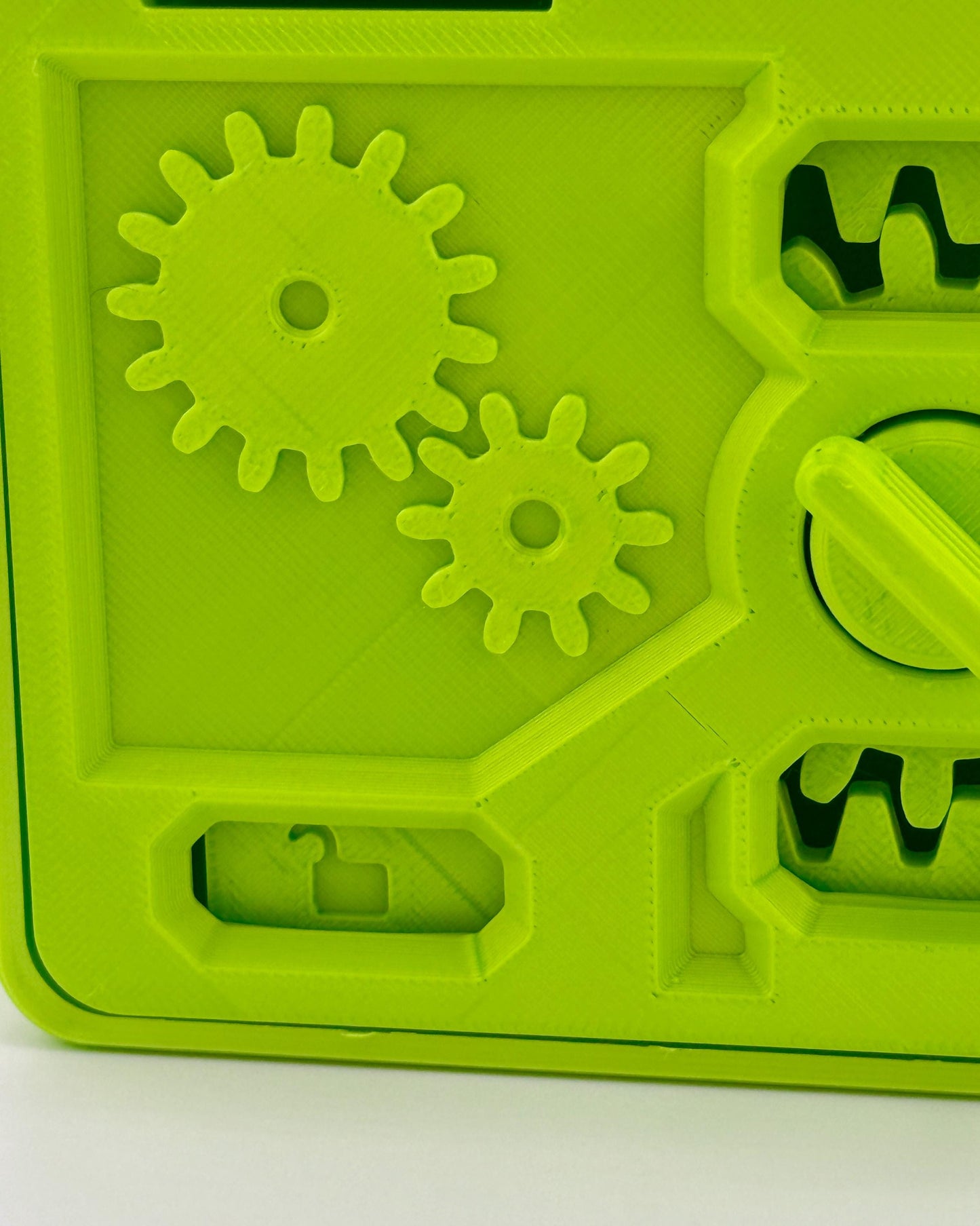 3D Printed Gear Locking Stash Box Unique Gift Box Storage Geared Gift Box Rainbow Pride Options