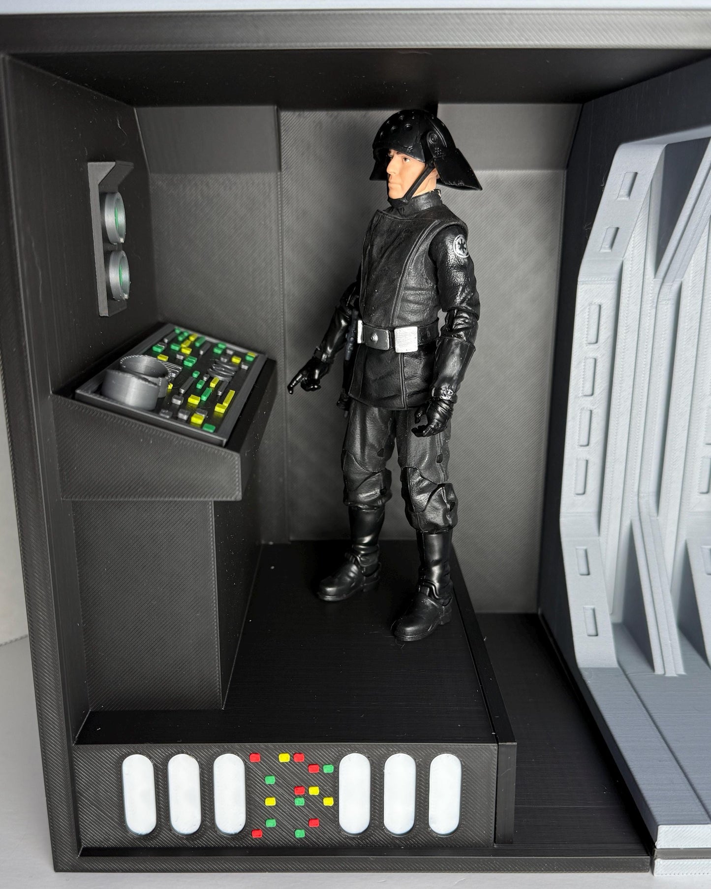 Death Star Station Stacker Display for Star Wars The Black Series 3D Printed Figure Display for Star Wars 1/12 Scale A New Hope Figures