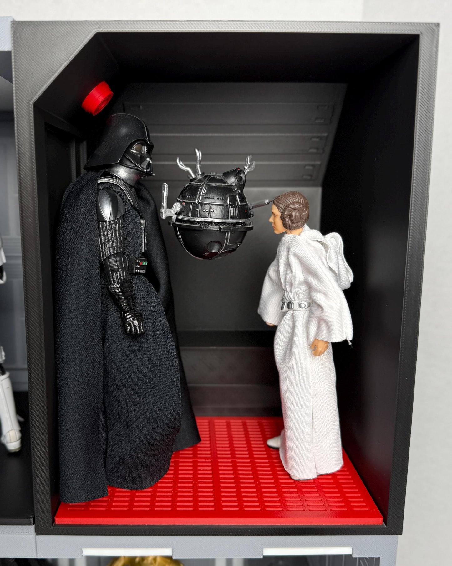 Death Star Station Stacker Display for Star Wars The Black Series 3D Printed Figure Display for Star Wars 1/12 Scale A New Hope Figures