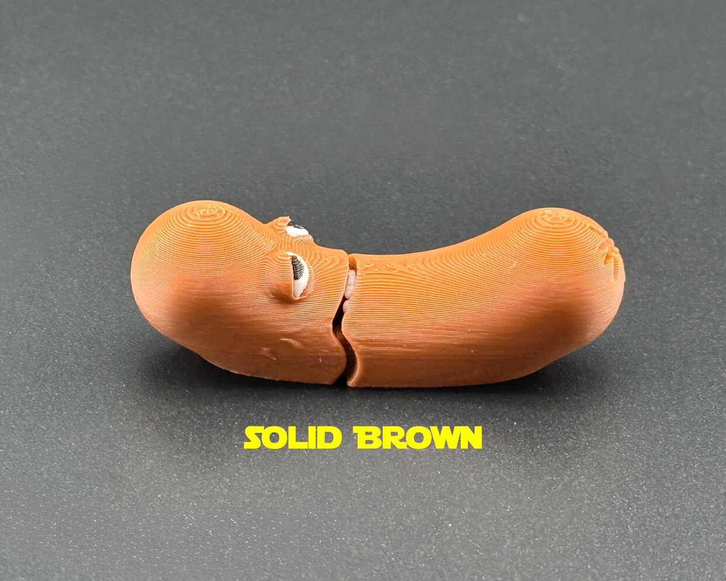 Lil Franky & The Mystery Meats Articulated Hot Dog | Magnetic Fidget | Keychain Version Available