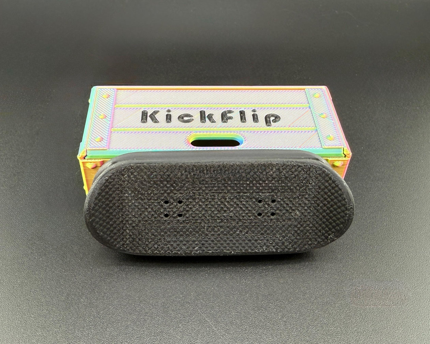 Kickflip Magnetic Skateboard Fidget | 3D Printed Fidget | Various Styles and Colors | Skateboard Deck Toy | Skateboard Tricks