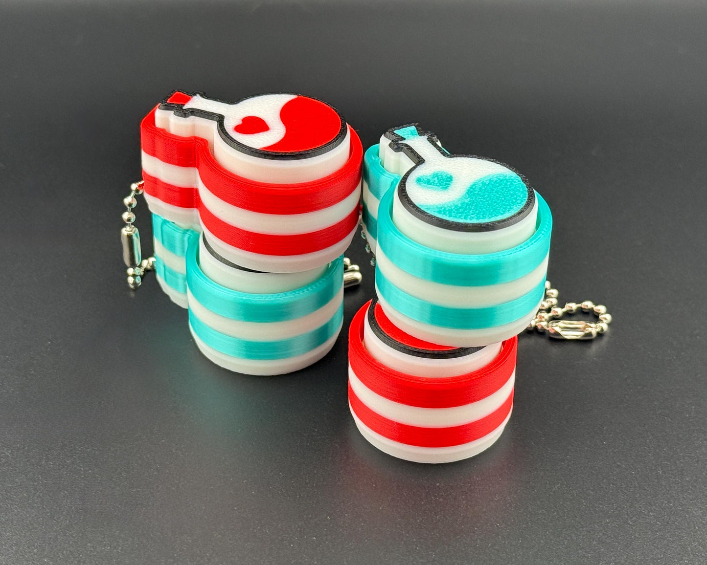 Love Potion Clicker Toy –Clicky Loud Mechanical Switch Fidget –Stress Relief Desk Toy, Anxiety Fidget, Cute Novelty Gift, Office Desk Fidget