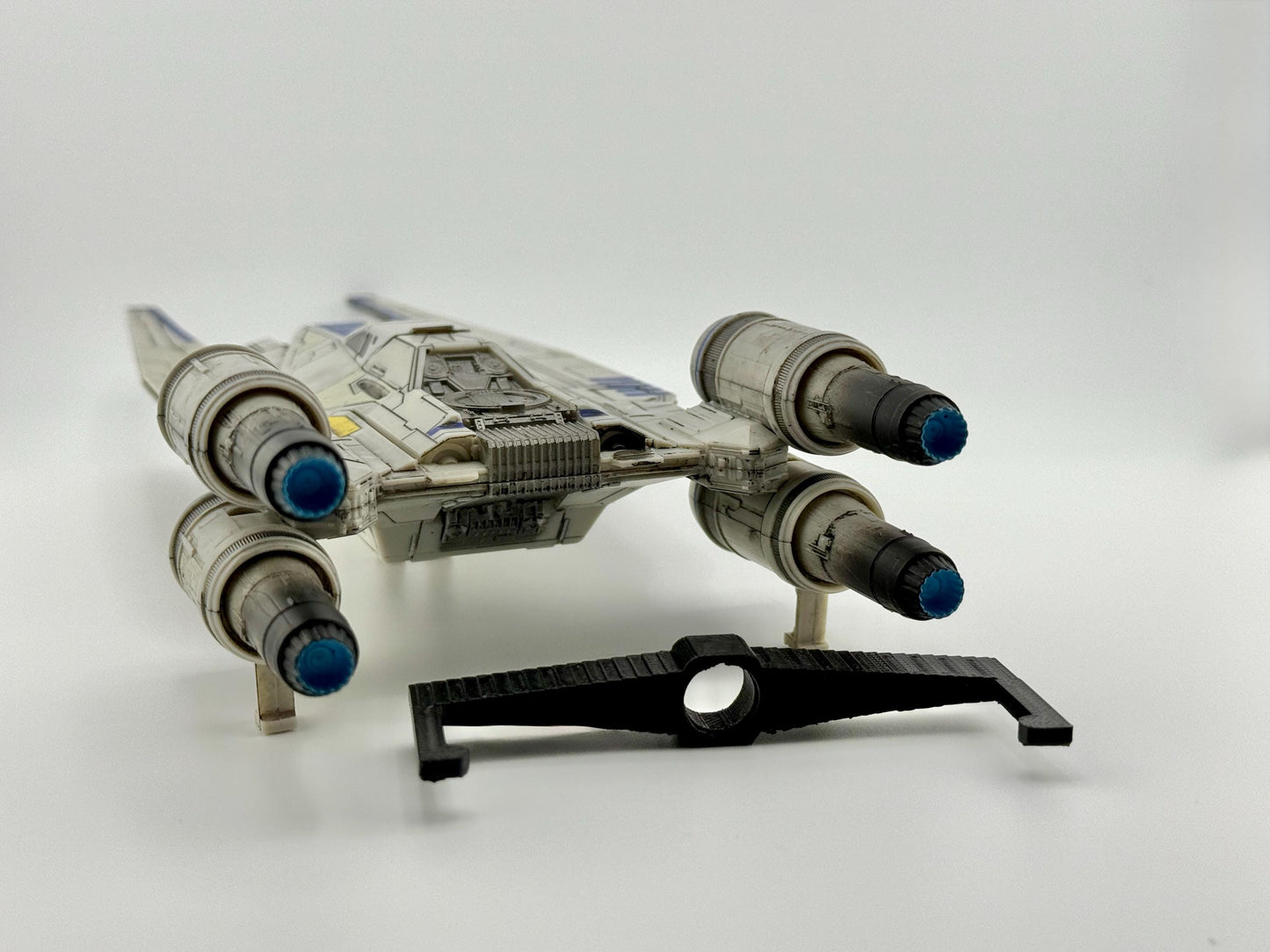 U-Wing Flight Stand for Micro Galaxy Squadron | Cosmic Swap Flight Stands | Fixed-Height, Multi-Height, Dynamic Packs | Starship Stand