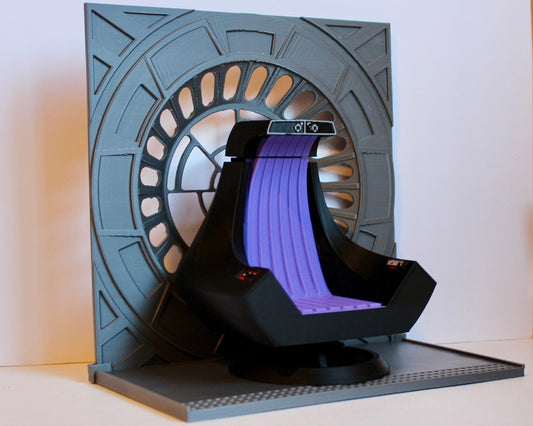 Emperor Palpatine Throne for Star Wars Black Series 1/12 Scale Hot Toys 1/6 Scale Vintage Collection 3.75” Death Star Throne Room Backdrop