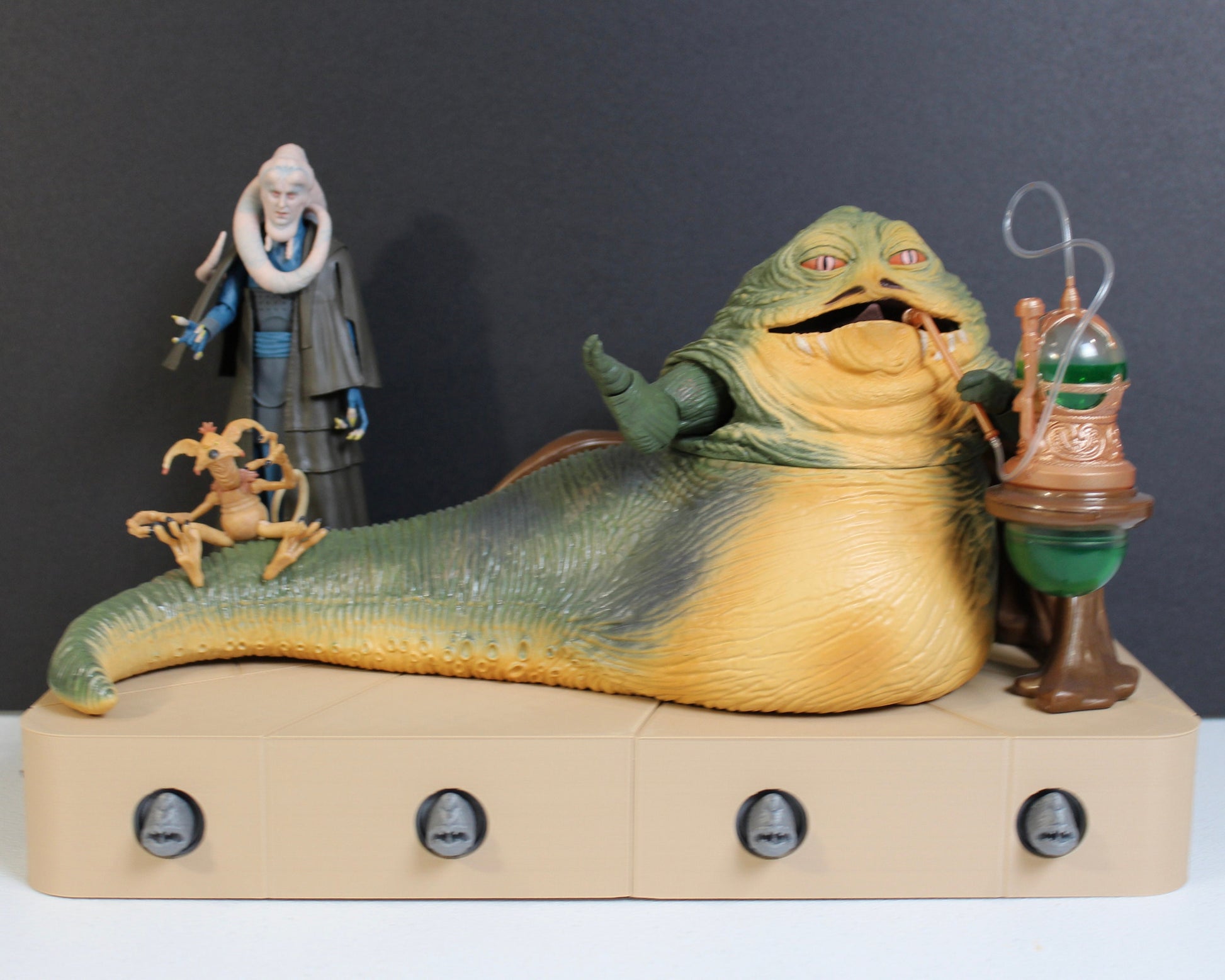 Jabba's Dais for Star Wars The Black Series Jabba The Hutt 6 Inch Scale Figure Throne Platform for 1/12 Scale Figures