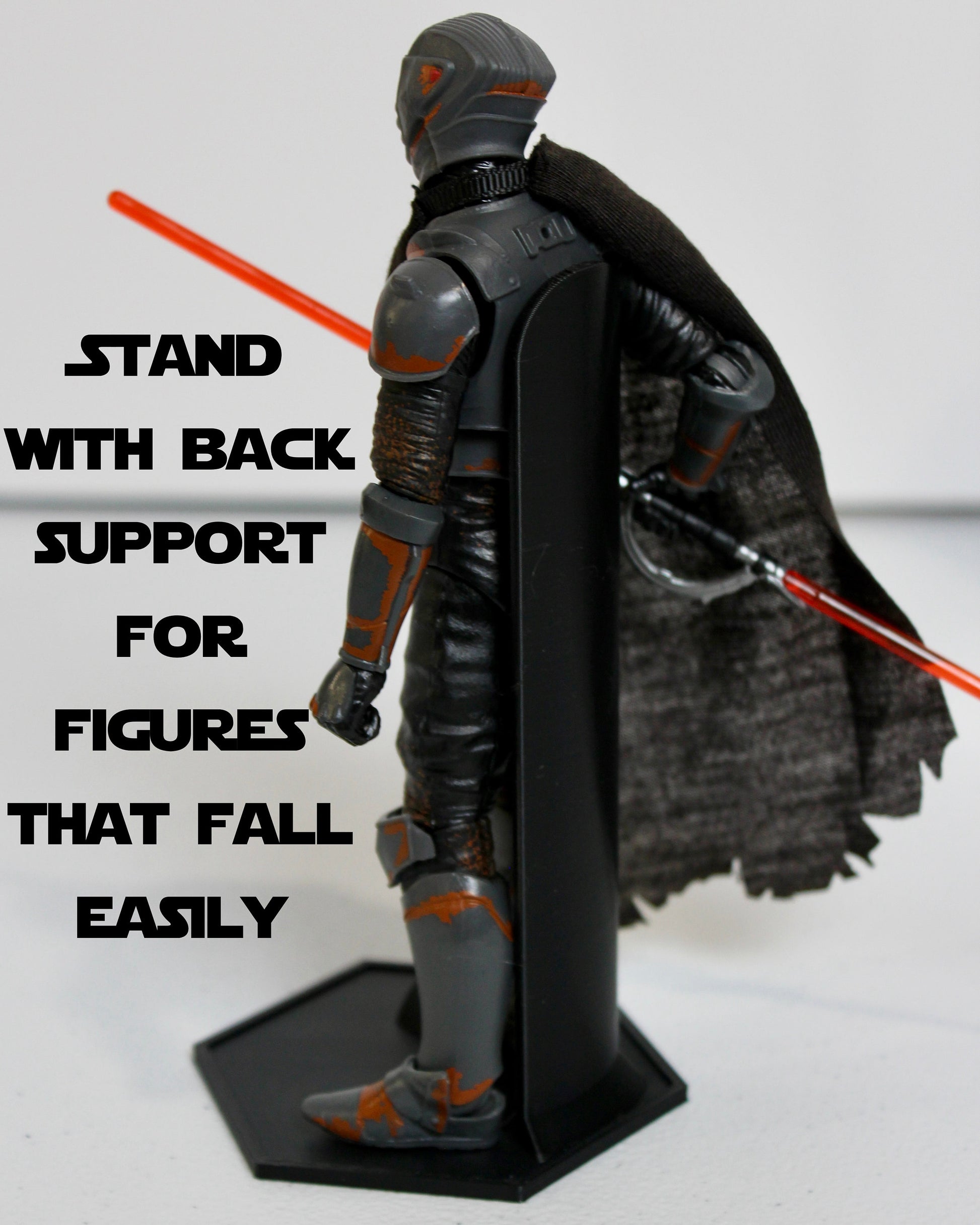 Hexagon Figure Display Stand for Black Series 1/12 Scale, Marvel Legends, McFarlane, NECA 6 Inch Scale Figures and Funko Pop Toys
