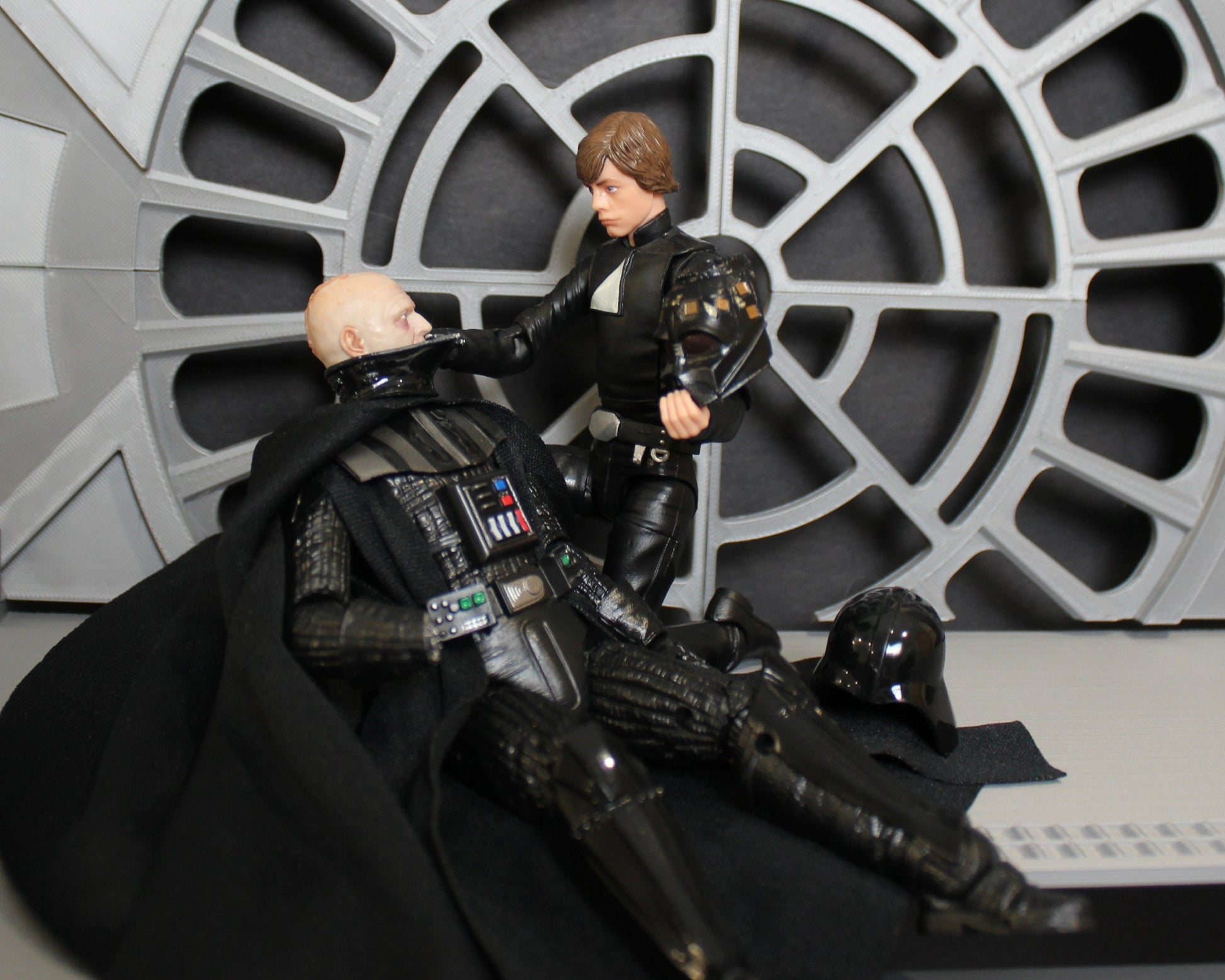 Emperor Throne Room Diorama for Star Wars The Black Series 1/12 Scale 6 Inch Figures Display Designed by Landspeeder Luke