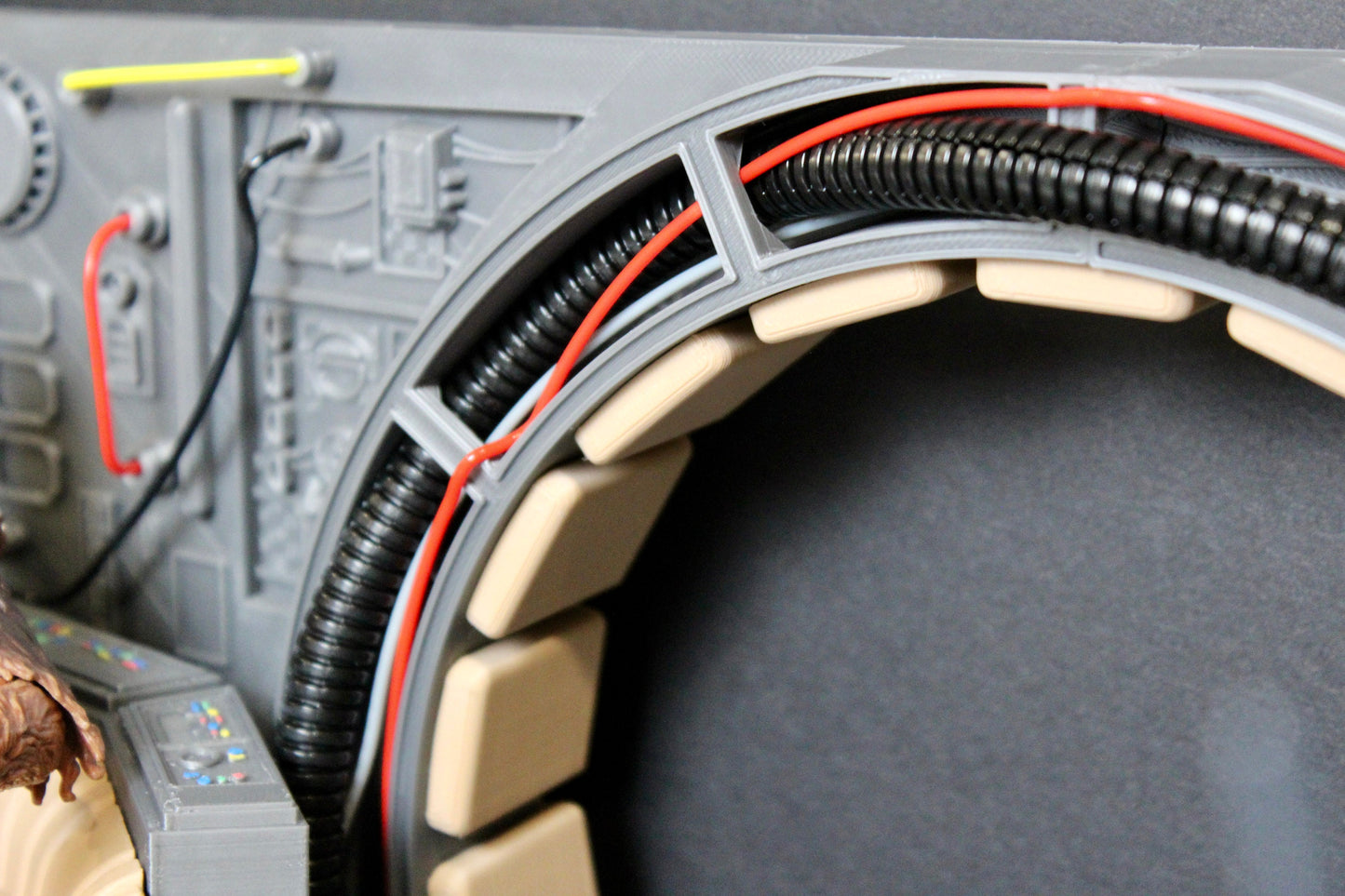 Millennium Falcon Interior Diorama: 1/12 Scale for Black Series Figures