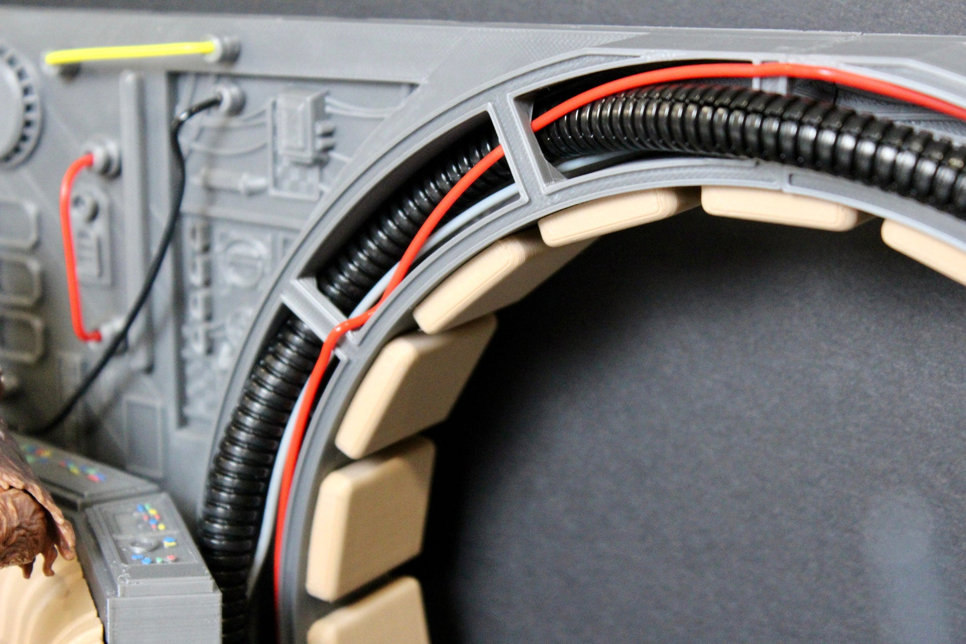 Millennium Falcon Interior Diorama: 1/12 Scale for Black Series Figures