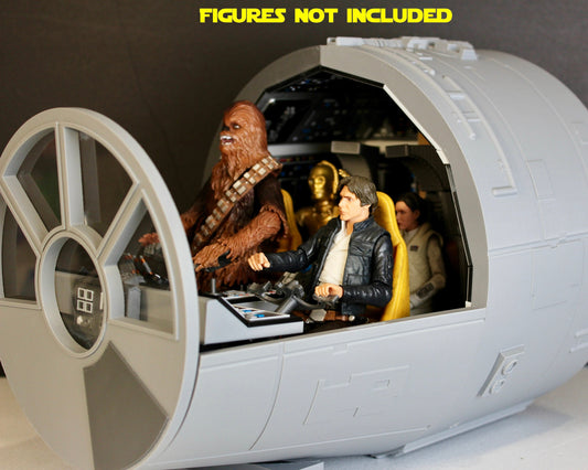 Millennium Falcon Cockpit Display For Star Wars The Black Series 6 Inch Figures 1/12 Scale Diorama