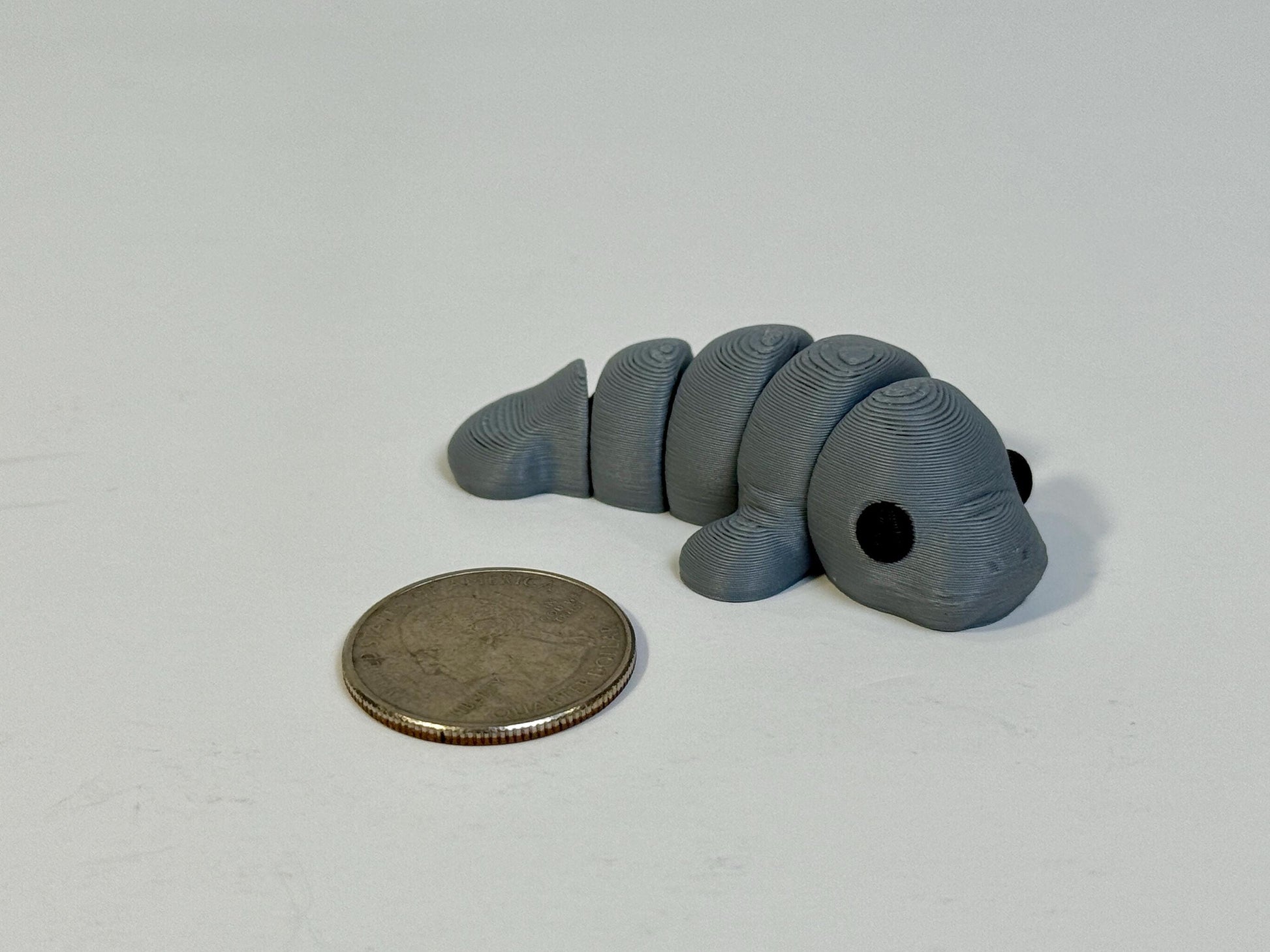 Sea Animal Fidget Friends 6 Pack Flexi Articulated Sensory Fidgets 3D Printed Toy Animals Cute Wiggle Toy Stocking Stuffer Gift ZOU3D Toy