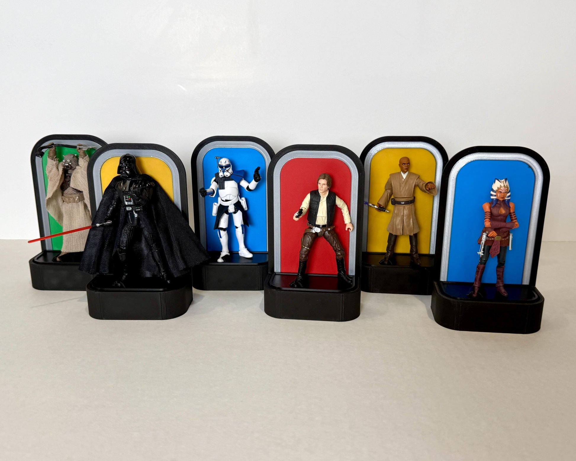 Cardback Keeper Stands for Star Wars The Vintage Collection 3.75" Figures Designed by Landspeeder Luke