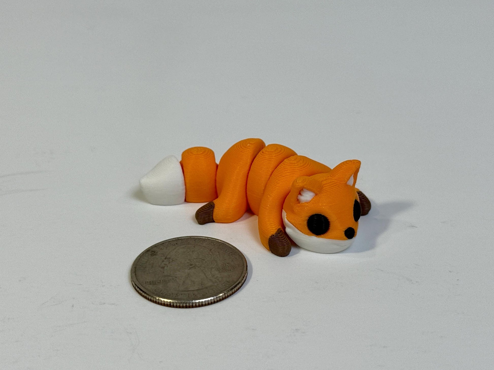 Spring Animal 6 Pack ZOU3D Flexi Articulated Sensory Fidget 3D Printed Animal Wiggle Stocking Stuffer Gift for Teacher Counselor Therapy Toy