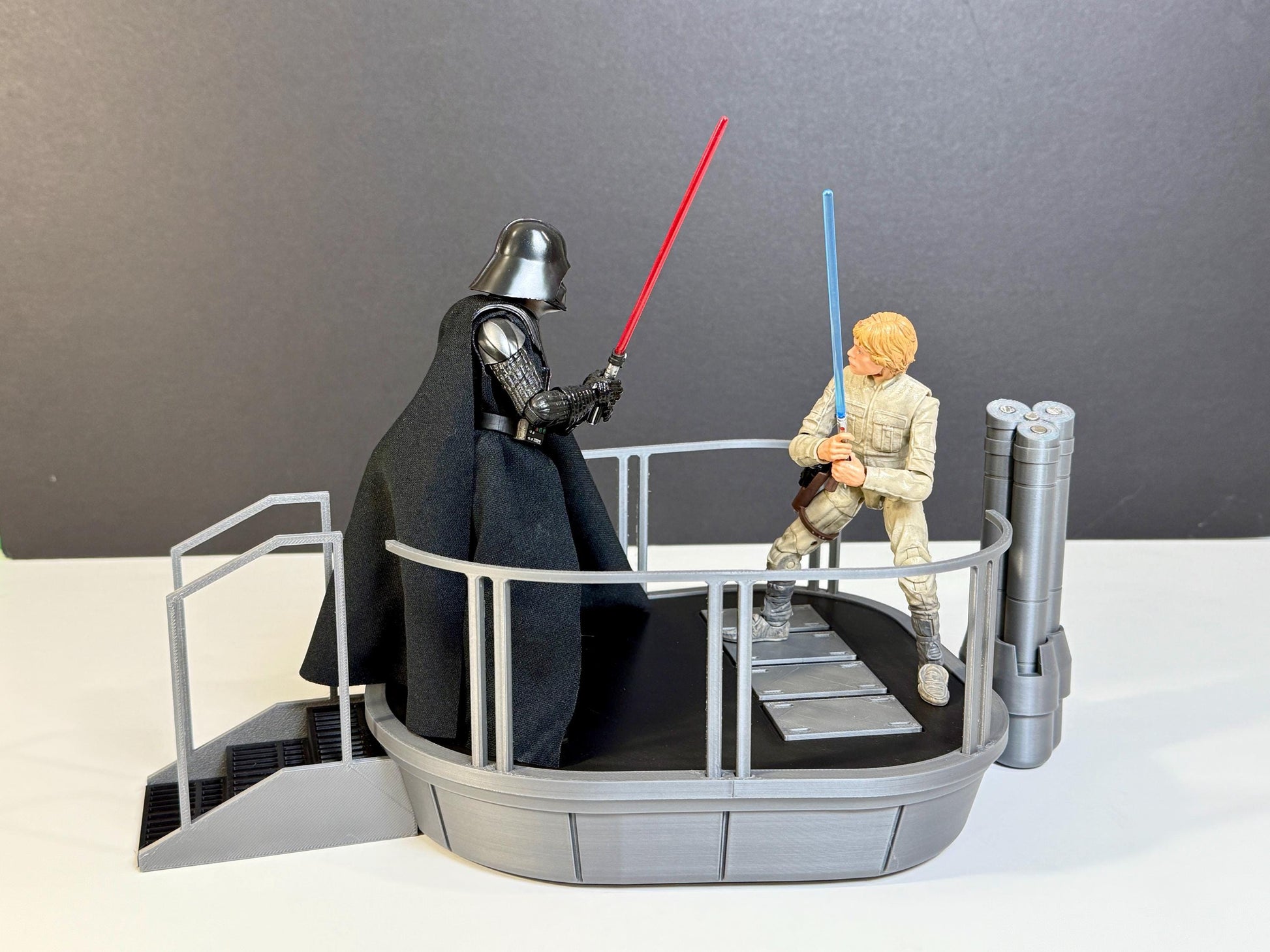 Bespin Duel Display Set for Star Wars The Black Series 6 Inch Scale Figures Designed by Landspeeder Luke