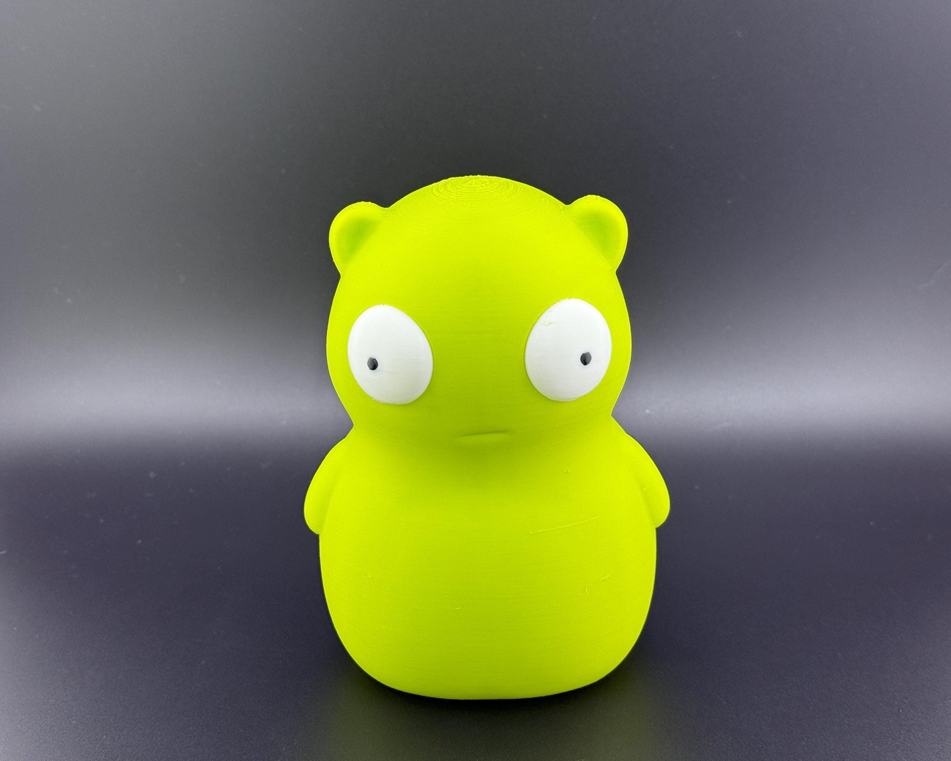 Kuchi Kopi 3D Printed Bob's Burgers Inspired Fan Art, Louise Belcher Inspired Fan Art Decor
