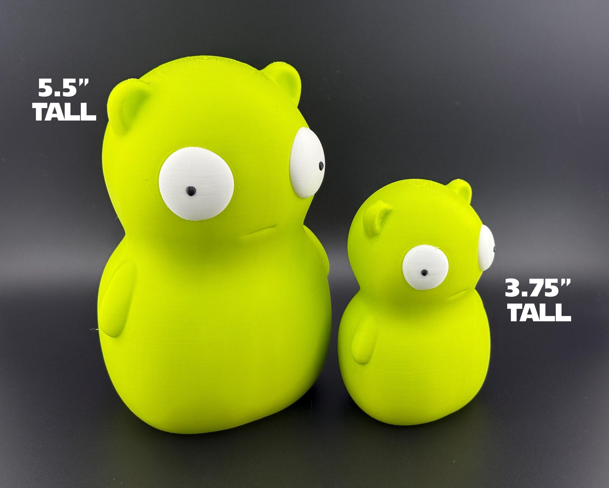Kuchi Kopi 3D Printed Bob's Burgers Inspired Fan Art, Louise Belcher Inspired Fan Art Decor