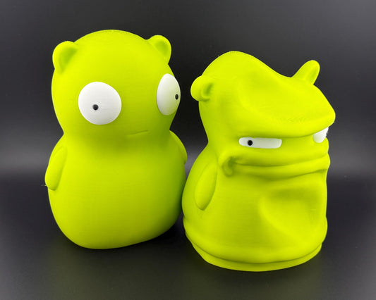 Kuchi Kopi 3D Printed Bob's Burgers Inspired Fan Art, Louise Belcher Inspired Fan Art Decor