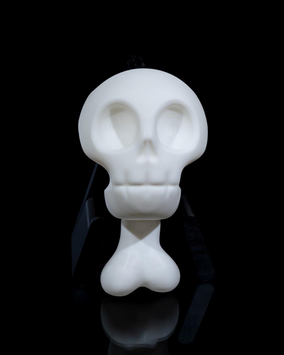 Custom Skull Vice Headphone Holder 3D Printed Stand