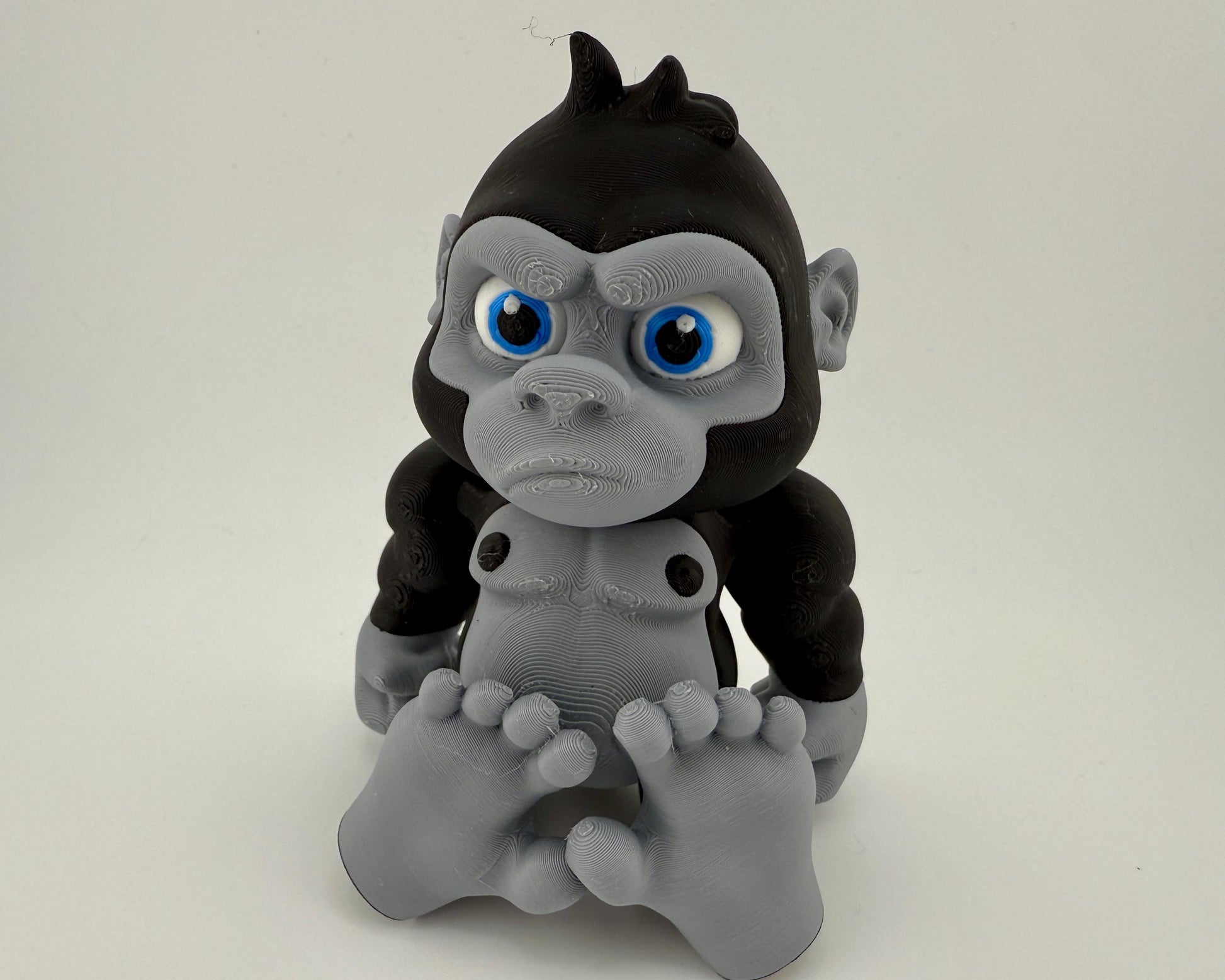 Large Gorilla Fidget Friend Printverse Flexi Articulated Sensory Fidget 3D Printed Animal Wiggle for Teacher Cute Therapy Toy