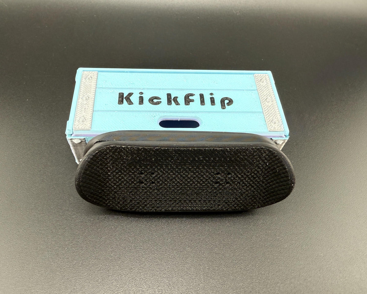 Kickflip Magnetic Skateboard Fidget | 3D Printed Fidget | Various Styles and Colors | Skateboard Desk Fidget