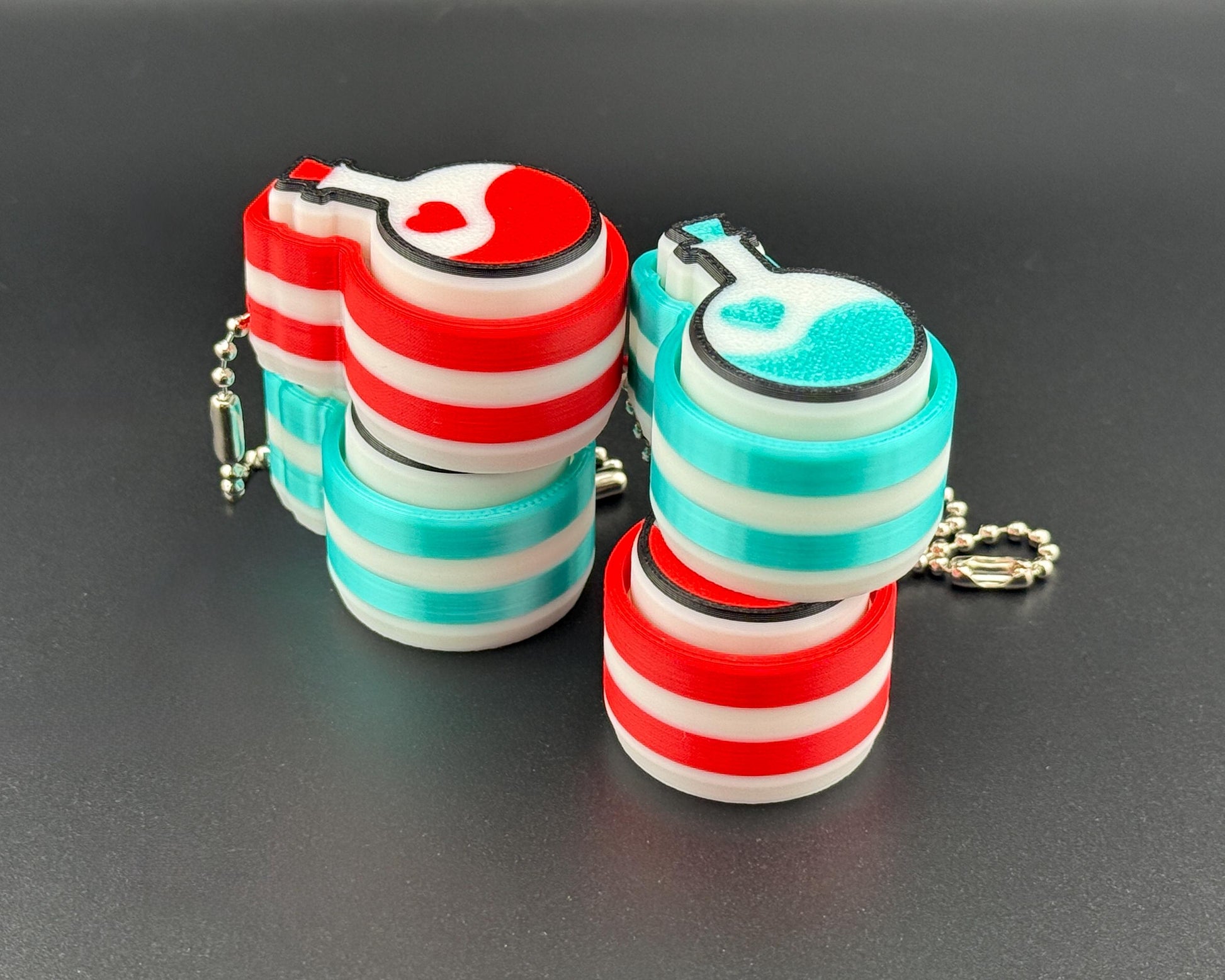 Love Potion Clicker Toy –Clicky Loud Mechanical Switch Fidget –Stress Relief Desk Toy, Anxiety Fidget, Cute Novelty Gift, Office Desk Fidget