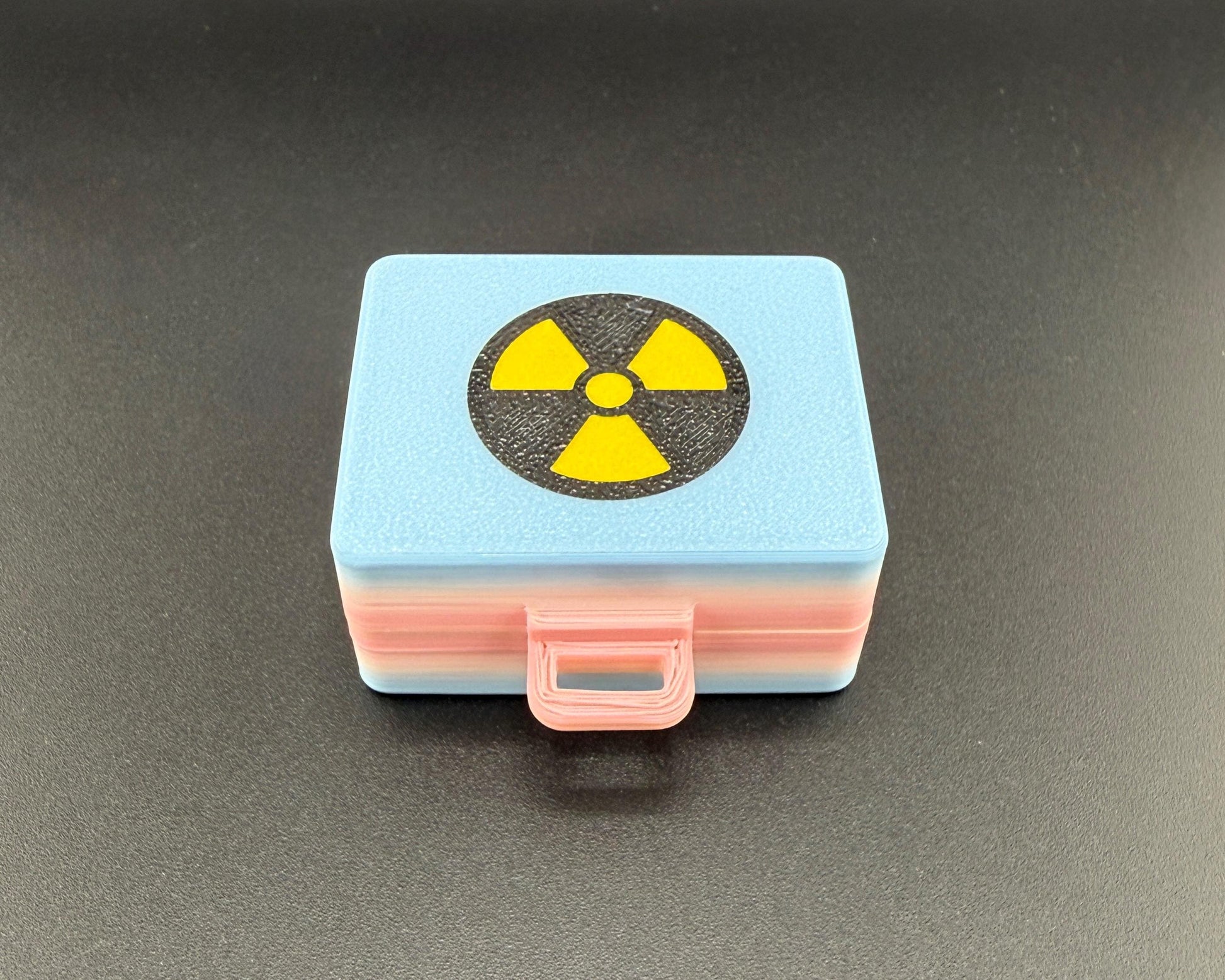 Nuke Briefcase Clicker Toy – Loud Mechanical Switch Fidget – Spy Toy, Desk Fidget, Stress Relief Gadget, Novelty Gift for Adults