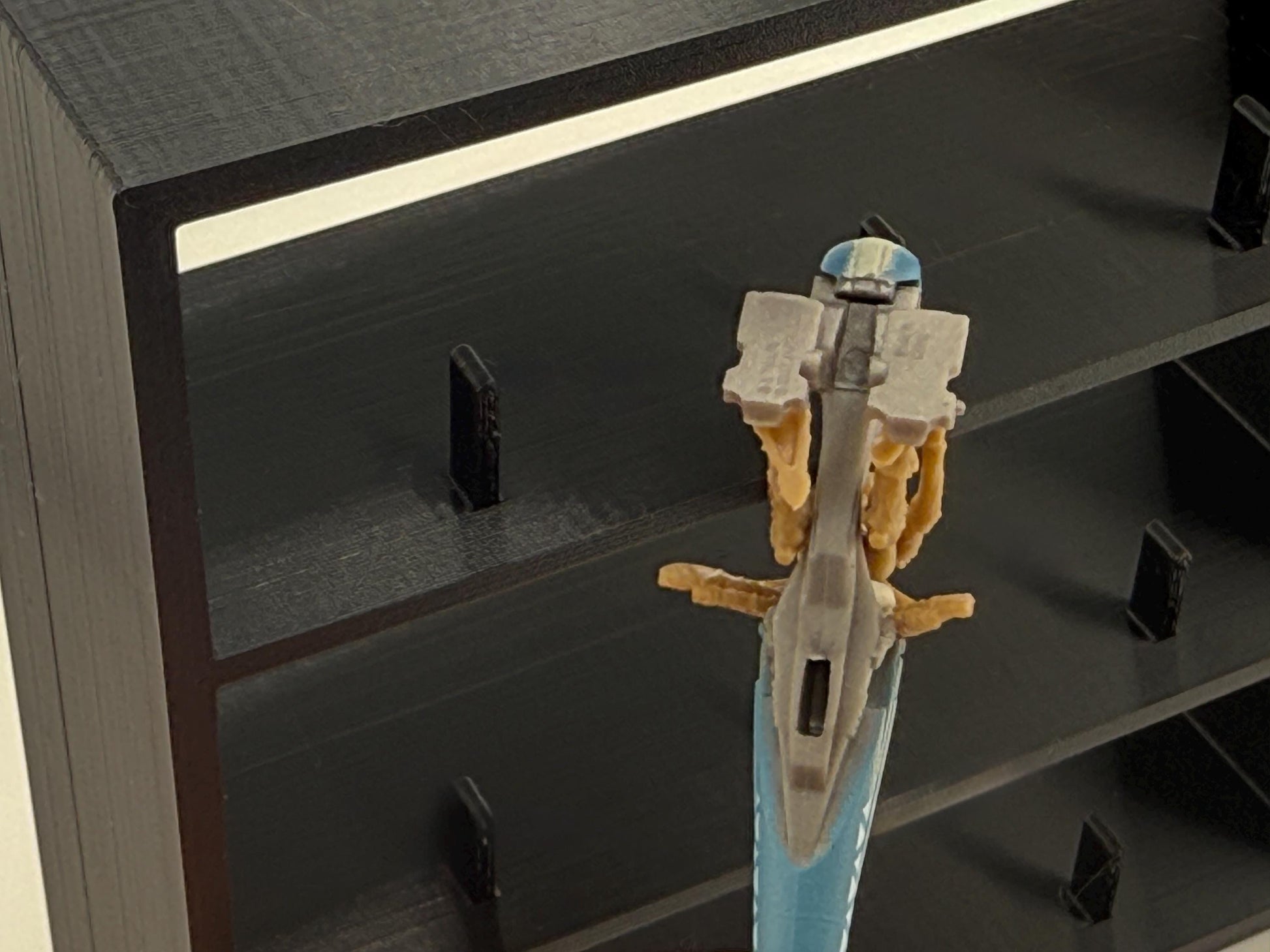 Cosmic Swap Scout Class Display Stand | Peg Display System for Micro Galaxy Squadron | Holds 18 Vehicles